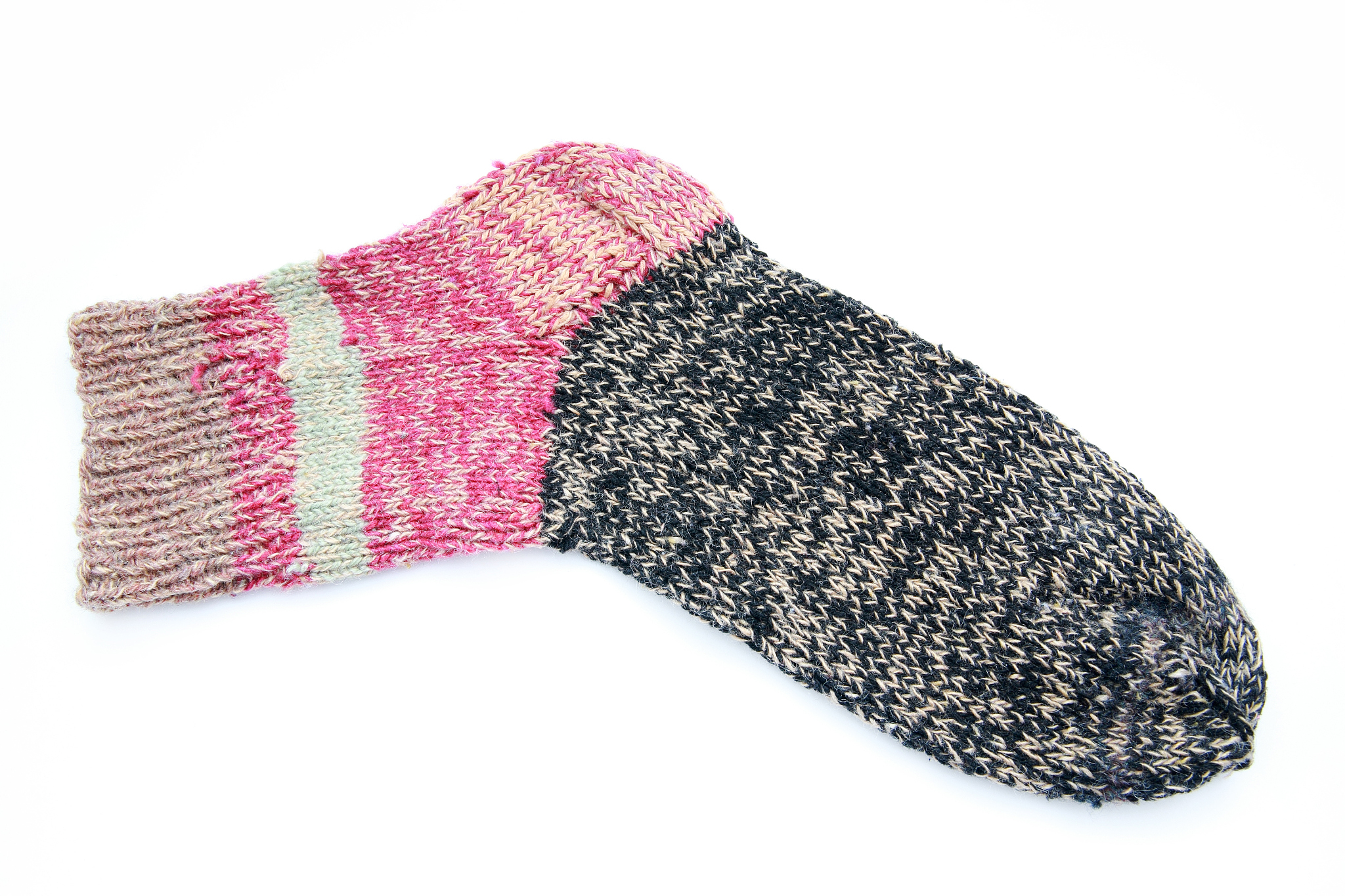knitted sock