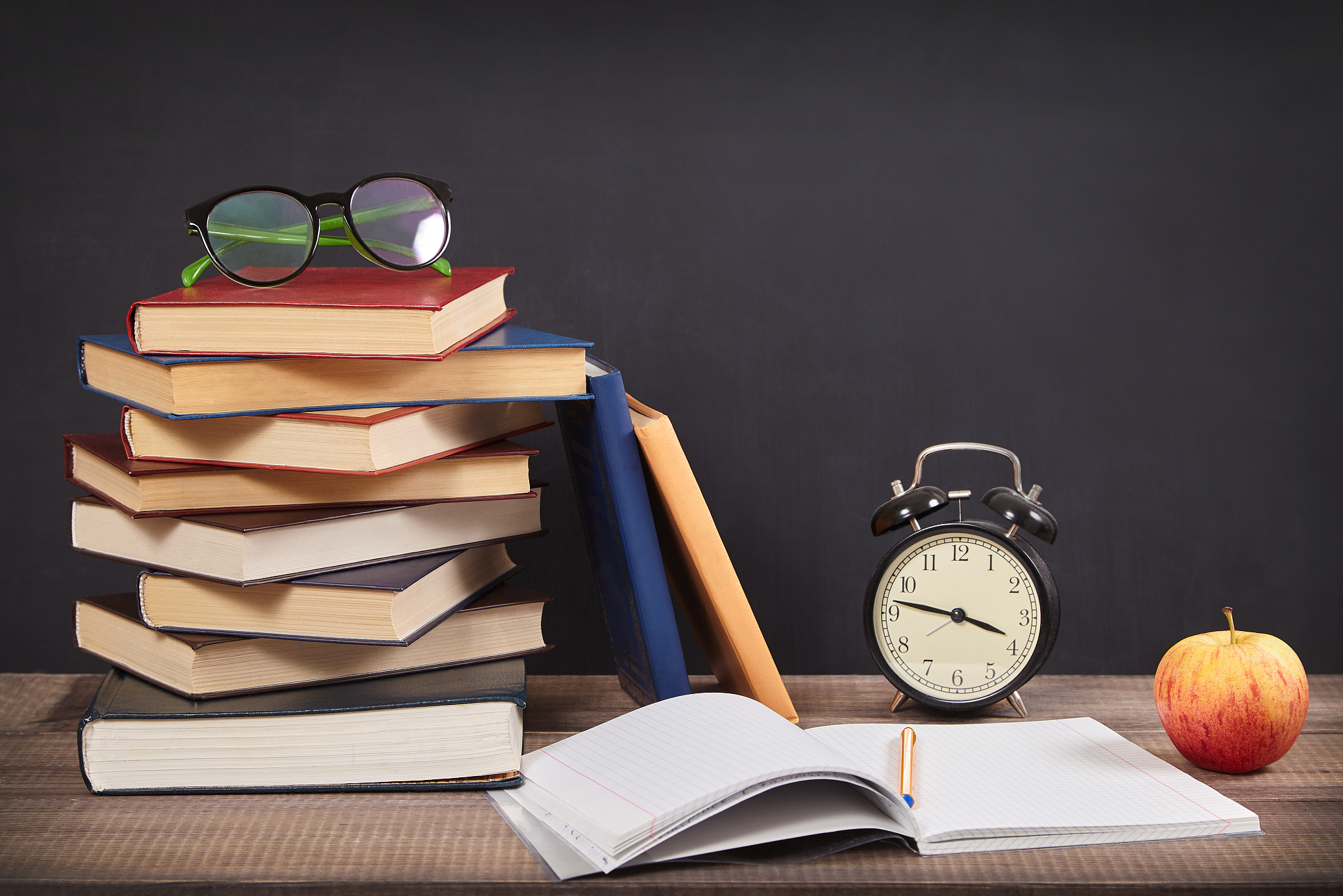 back to school composition