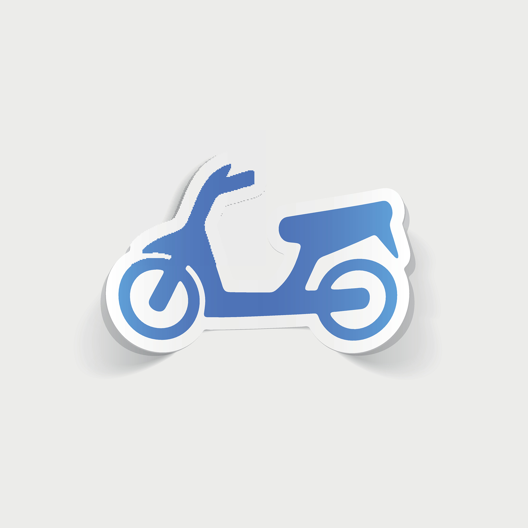 realistic design element: scooter
