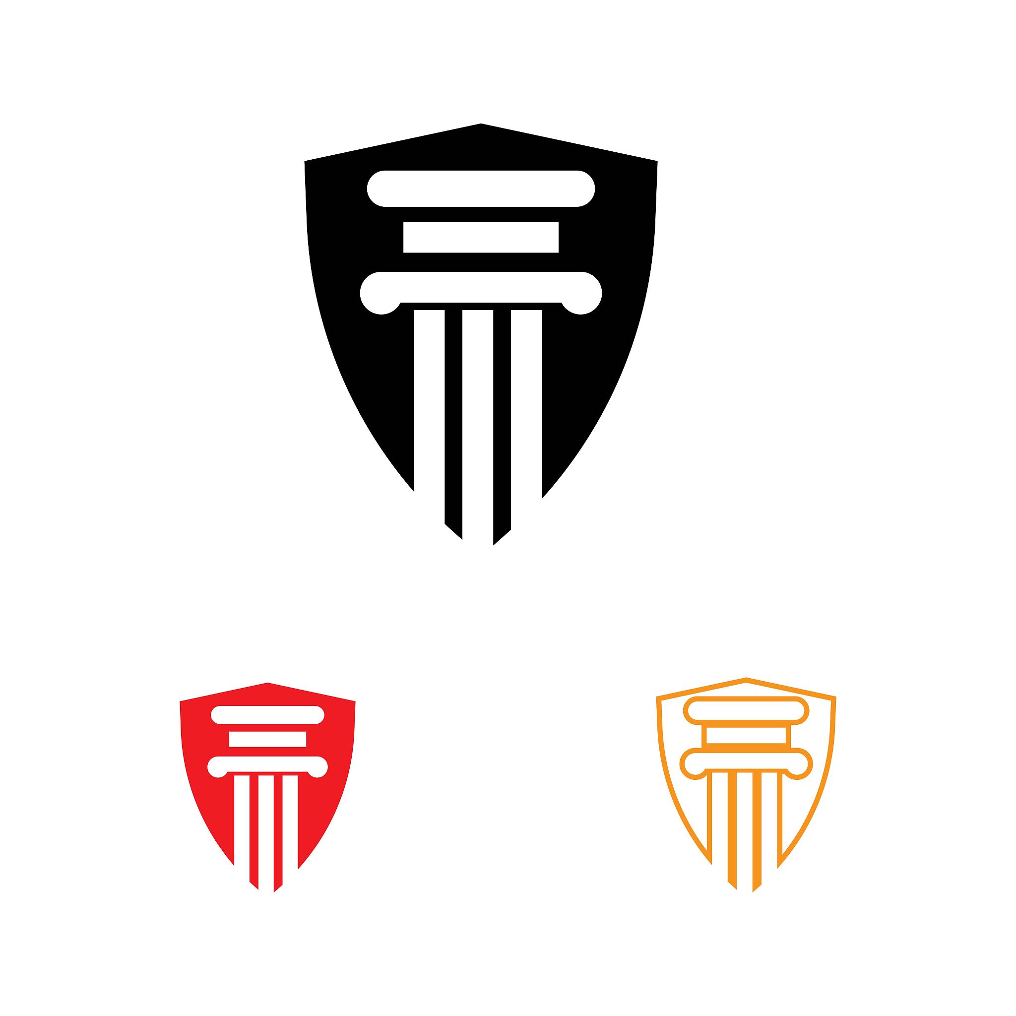 column logo vector template