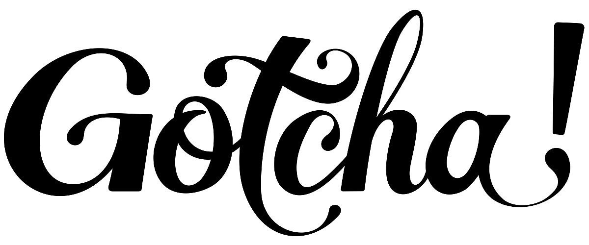 gotcha -自定义书法文本