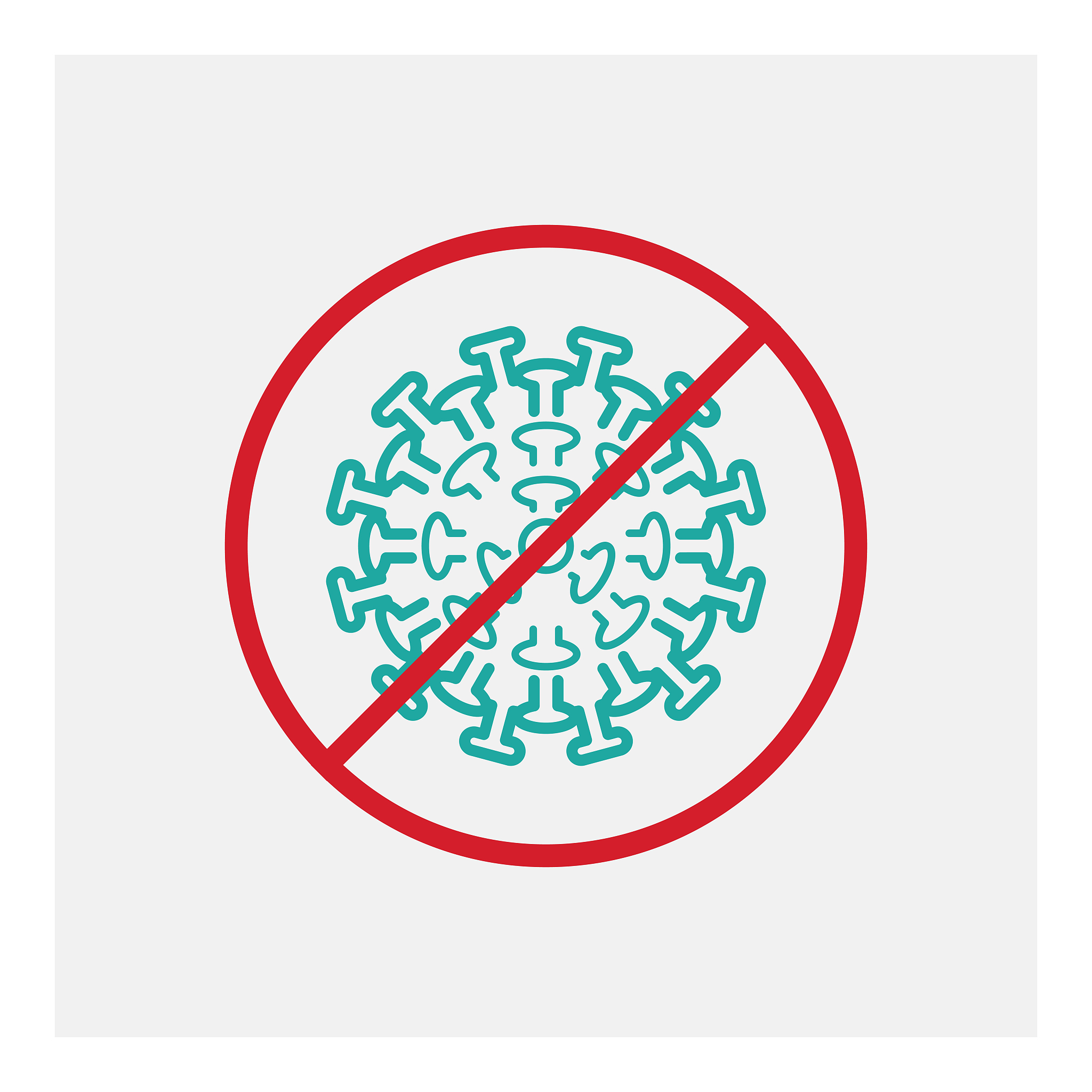 coronavirus stop pandemic alert stock illustration