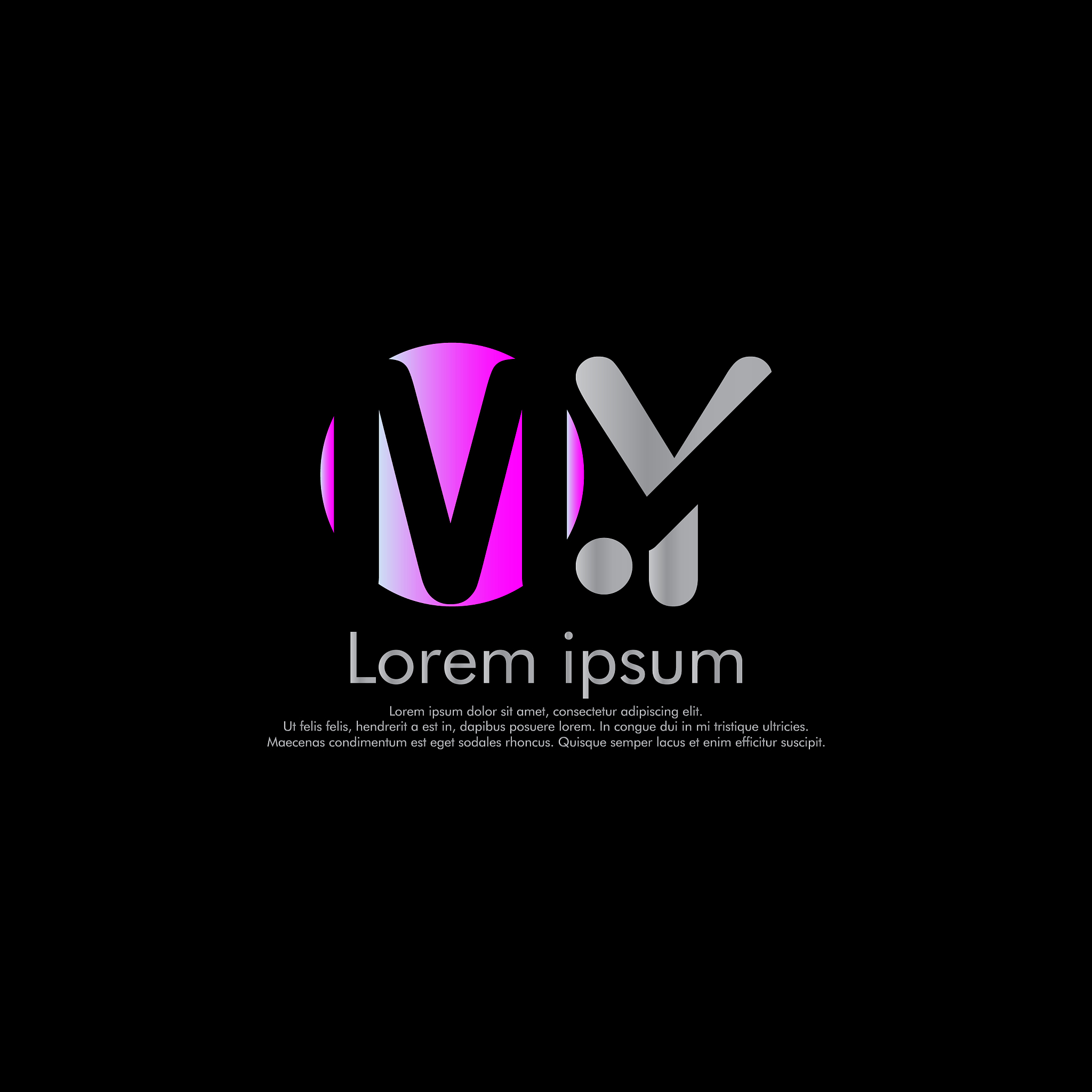 m y my initial abstract logo concept
