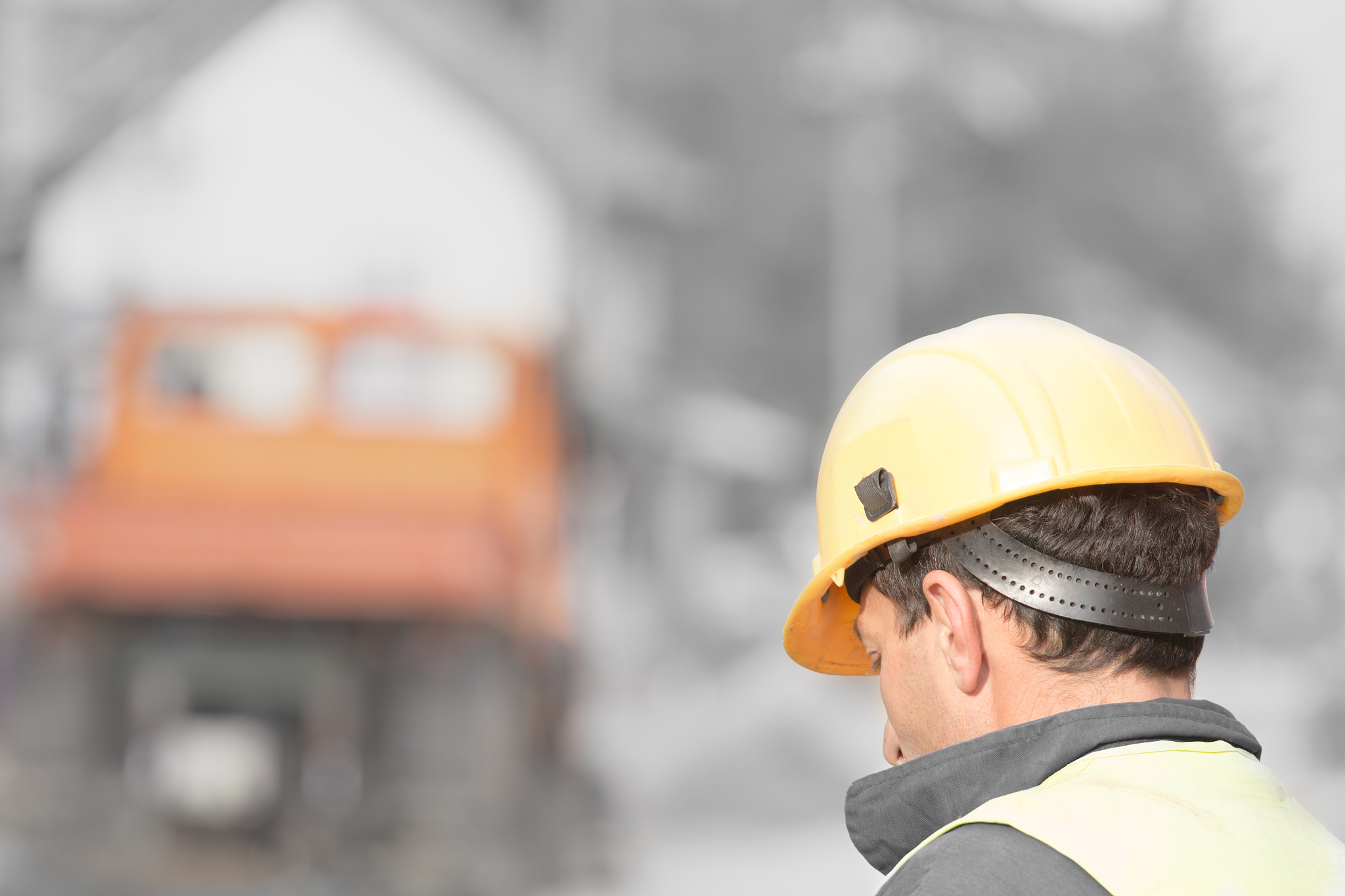 construction worker on site.