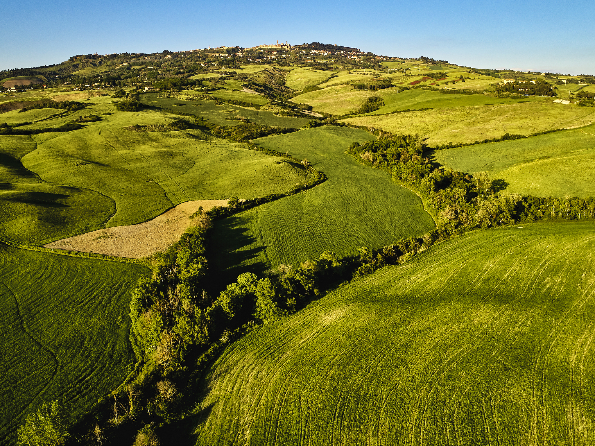 volterra countryside, tuscany, italy