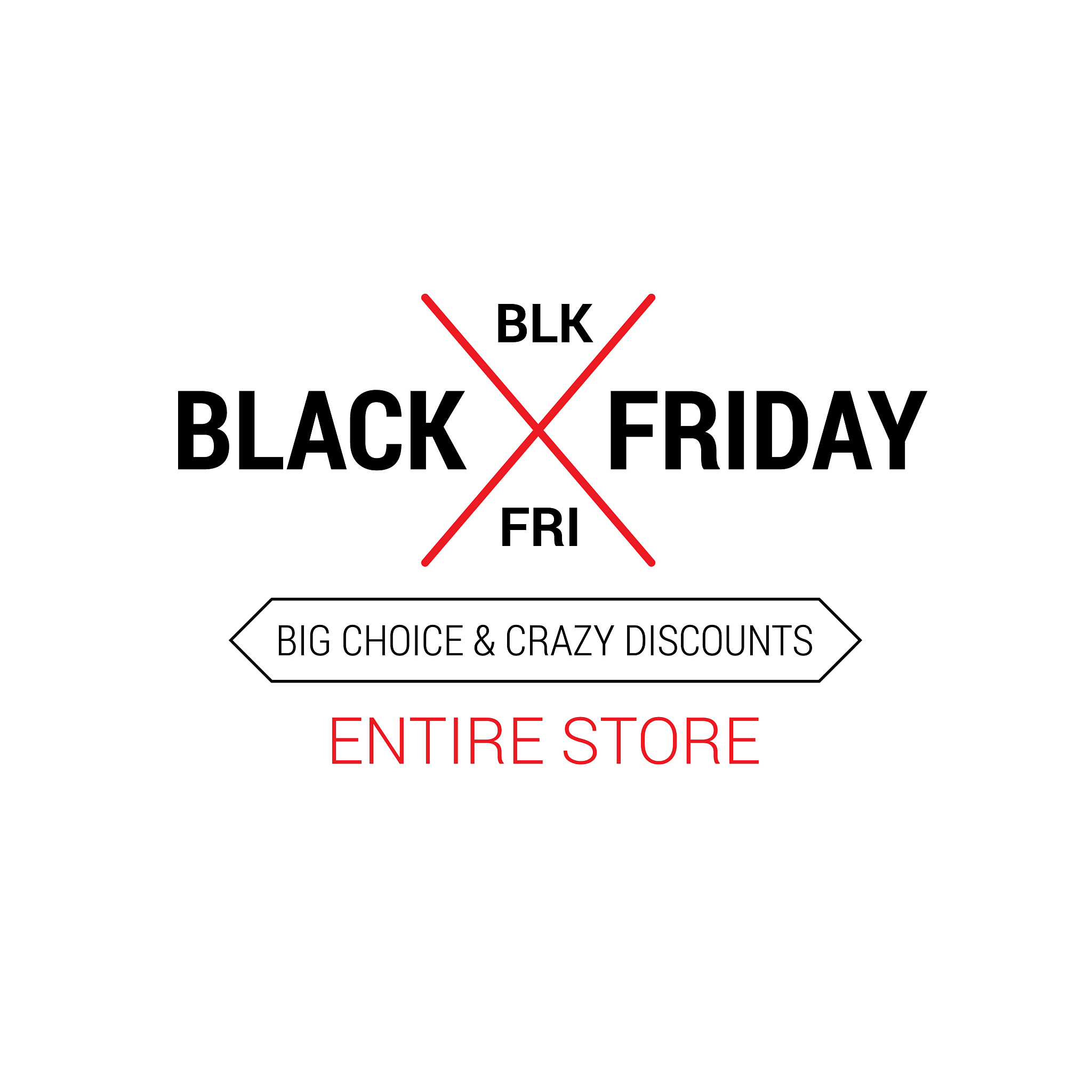 black friday sale card design