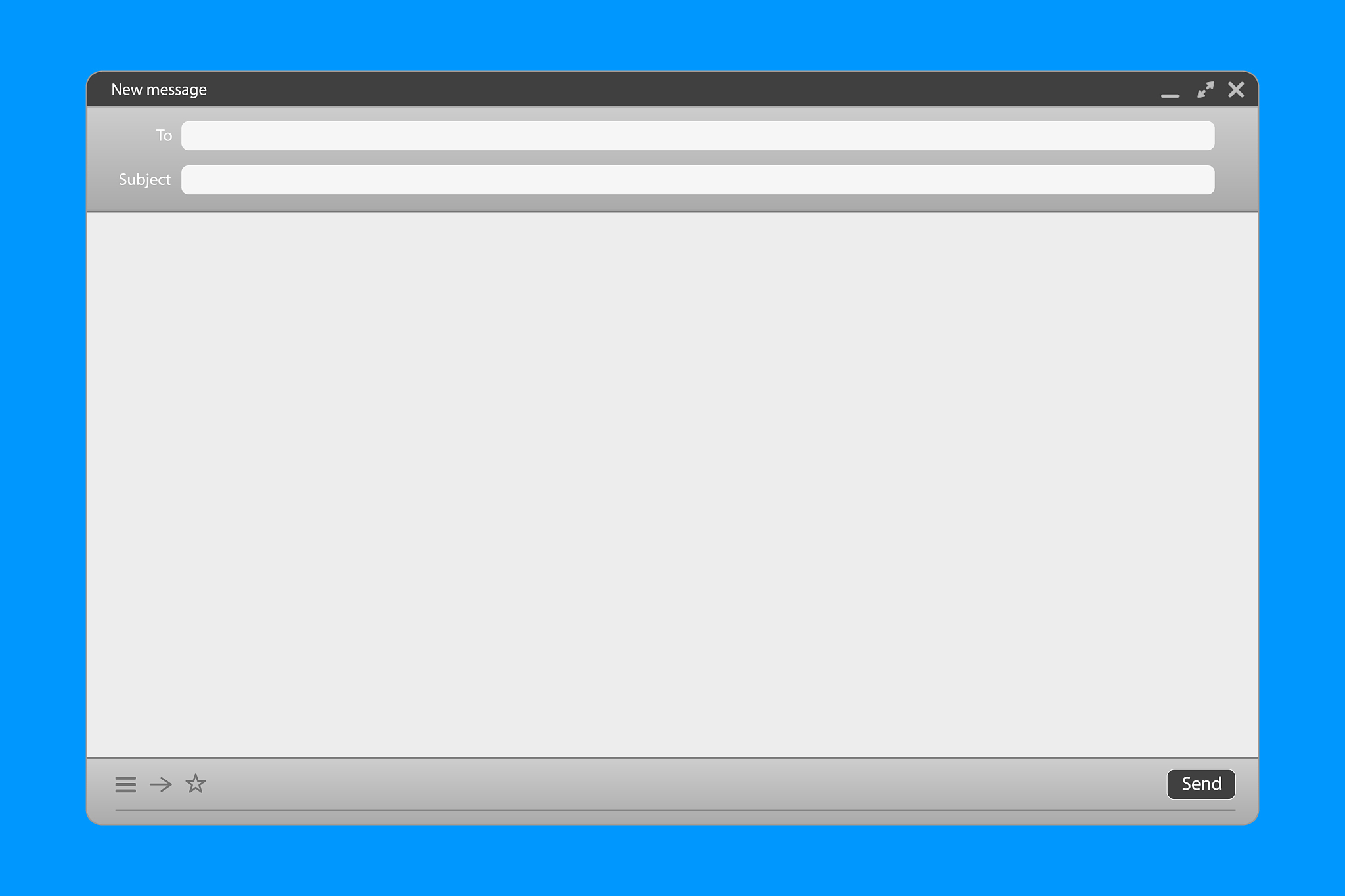 creative of email message