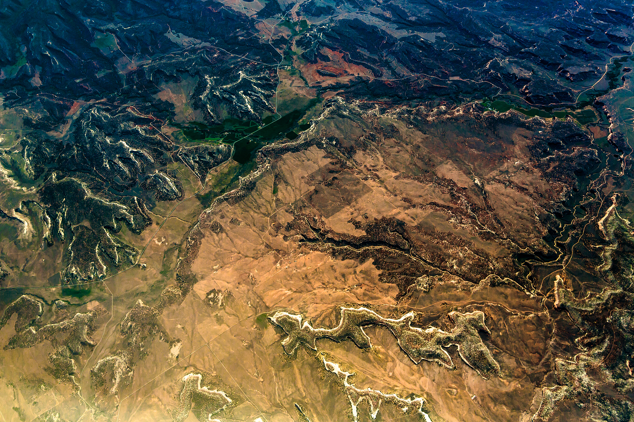 landscape of another planet