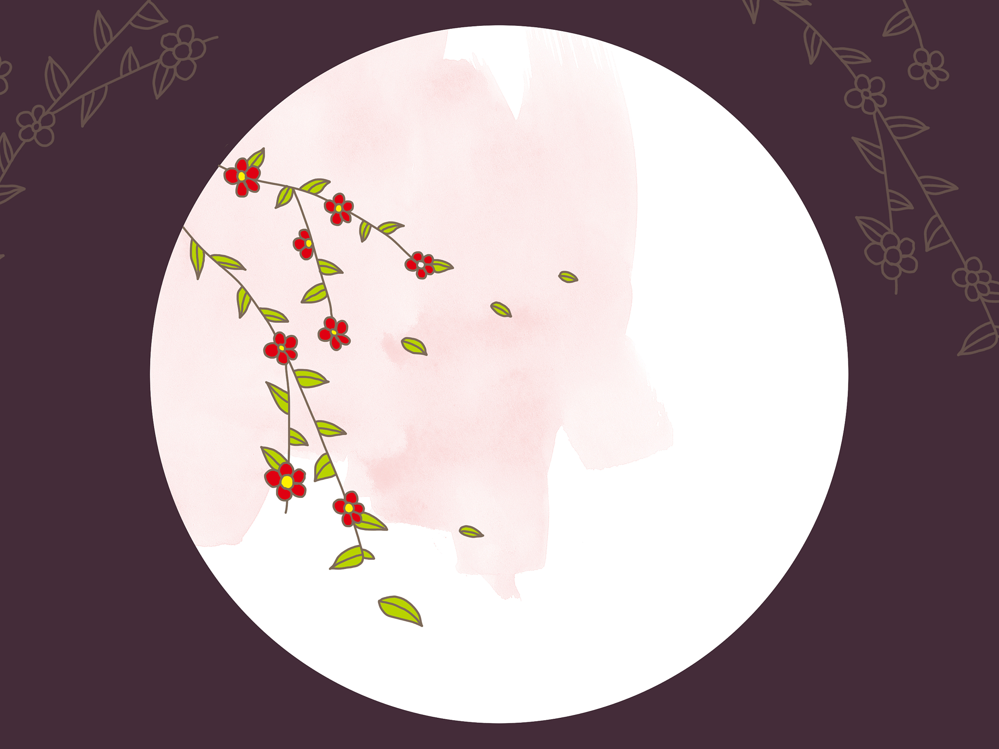 写一个关于海棠花的ai绘画关键词