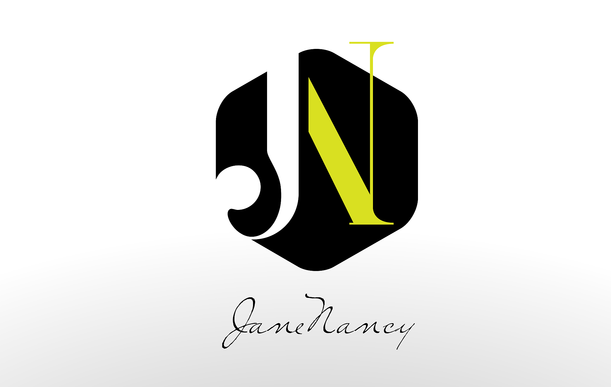 j n logo j n letter design