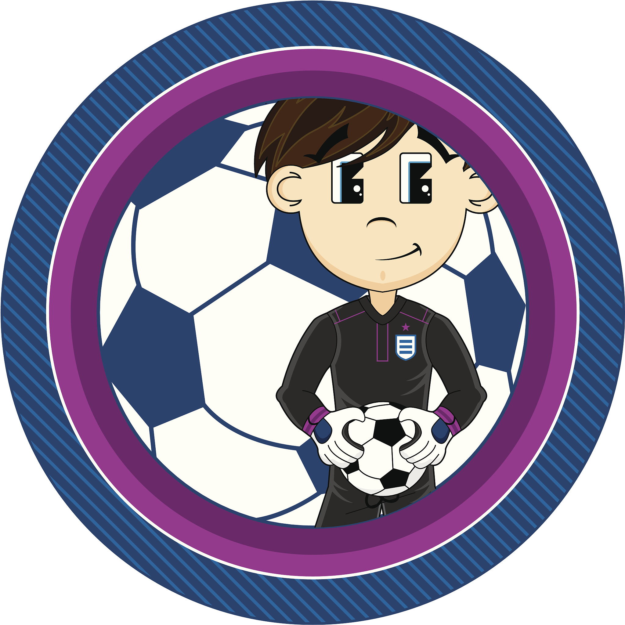 soccer goalkeeper character