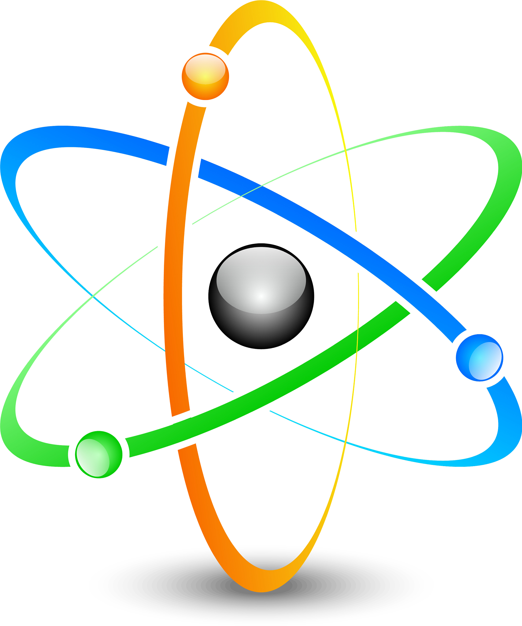 colorful atom