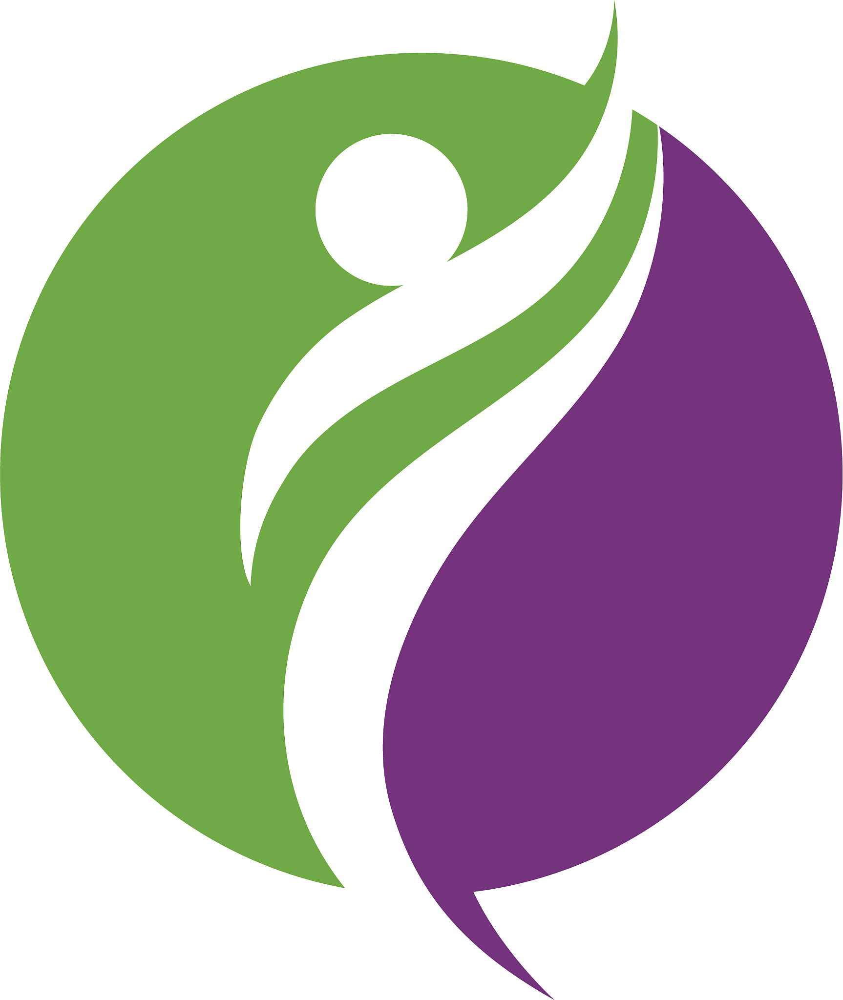 fun people healthy life logo template