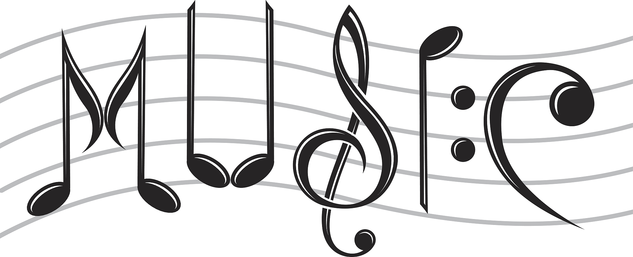 word music as notes