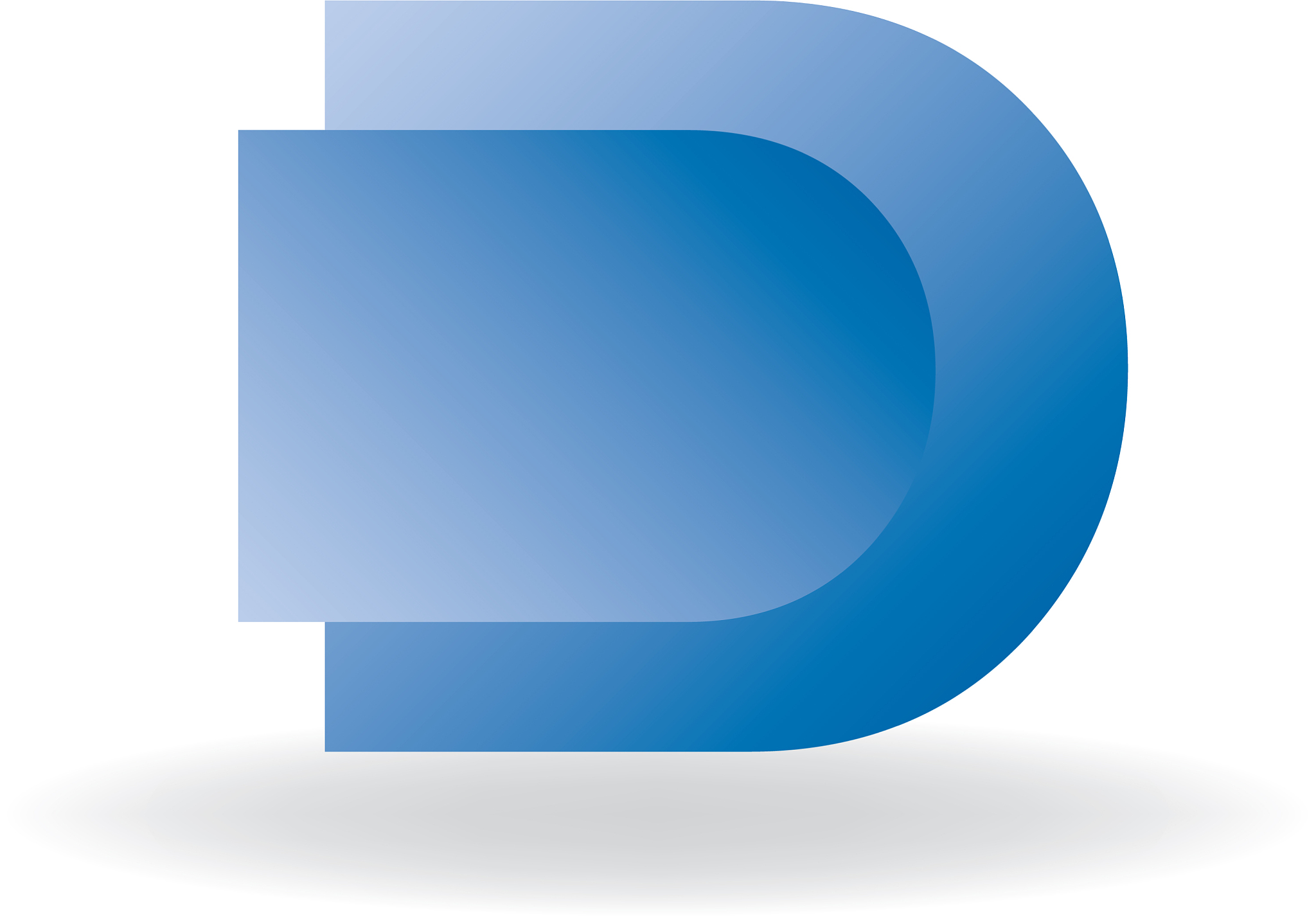 d letter 3d logo design