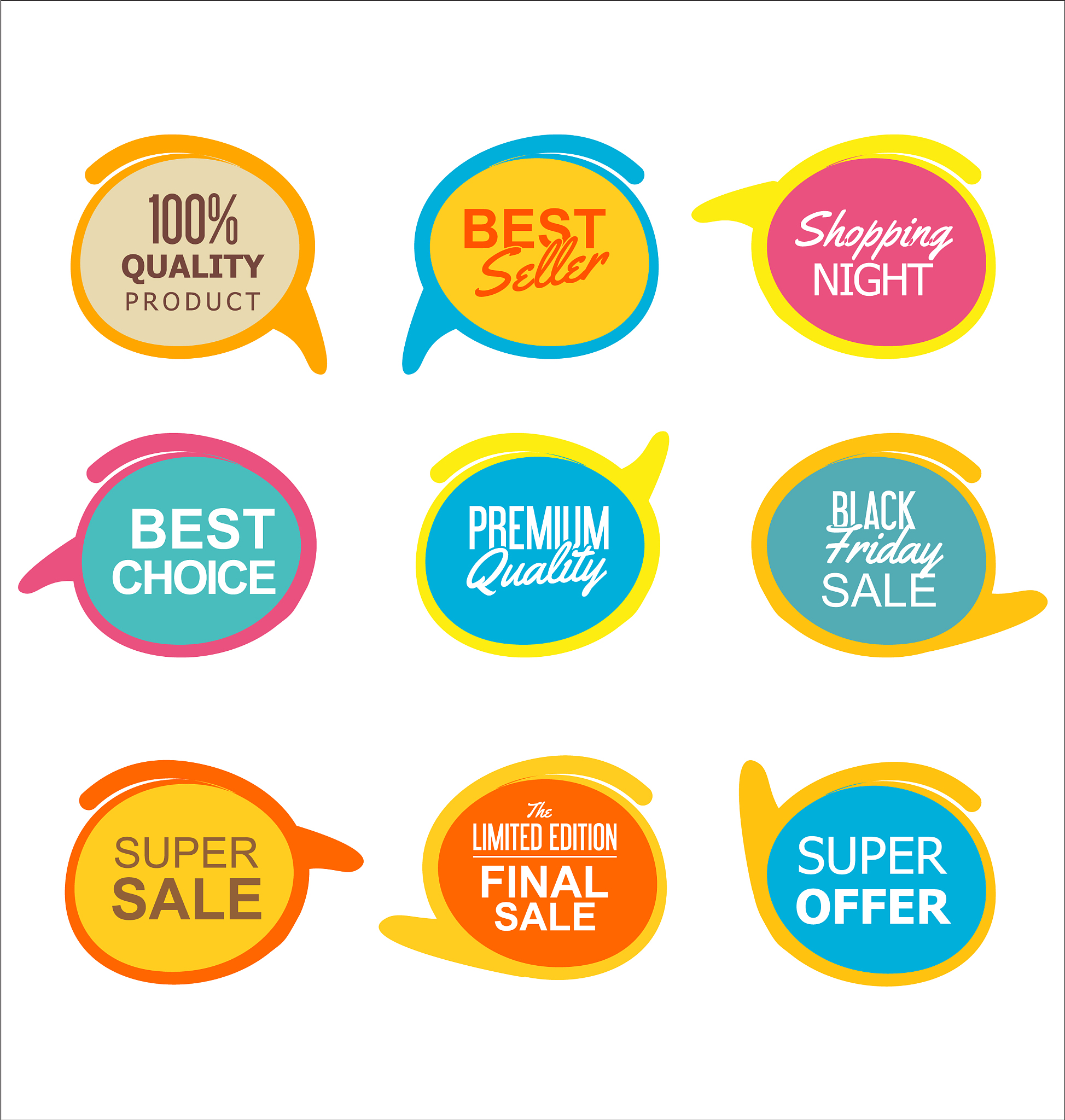 super sale and quality sticker collection