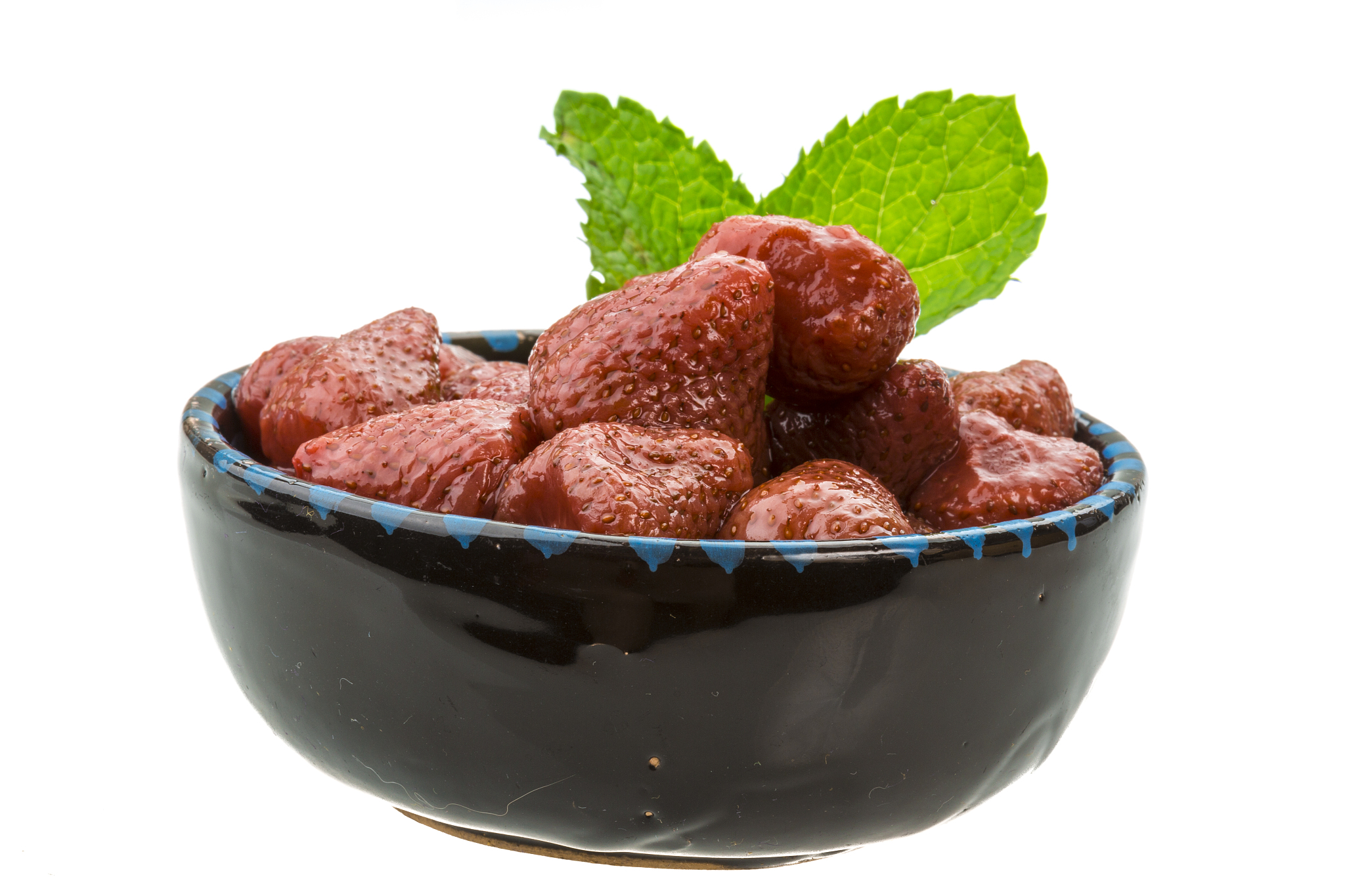 marinated strawberry