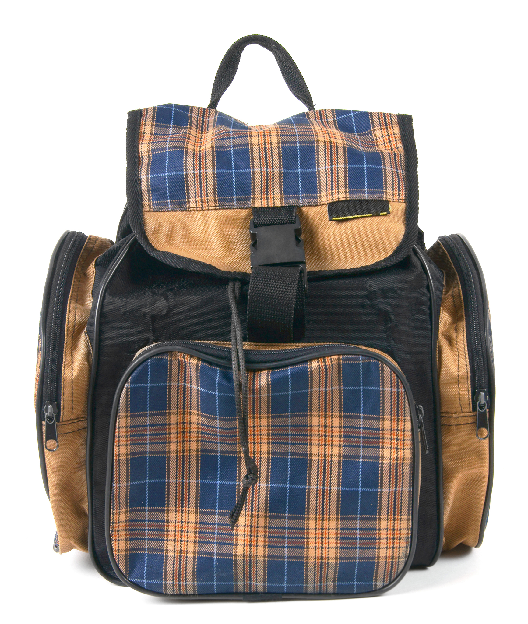 school backpack. on white background.
