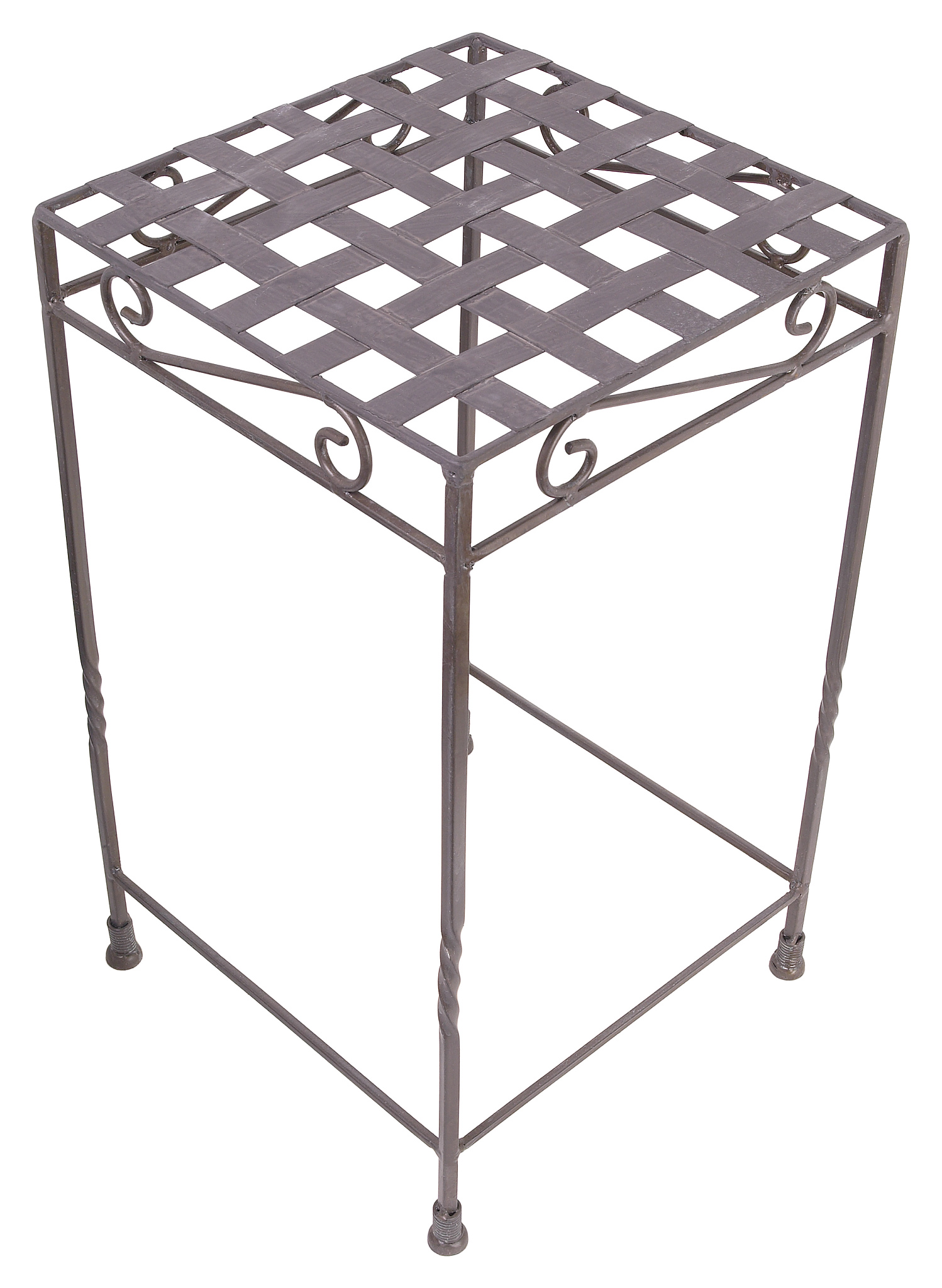 I saw a table in an online store that was claimed to be made of stainless steel The table top has a stainless steel-like sheen but I doubt that galvanized steel can have this appearance How should I t