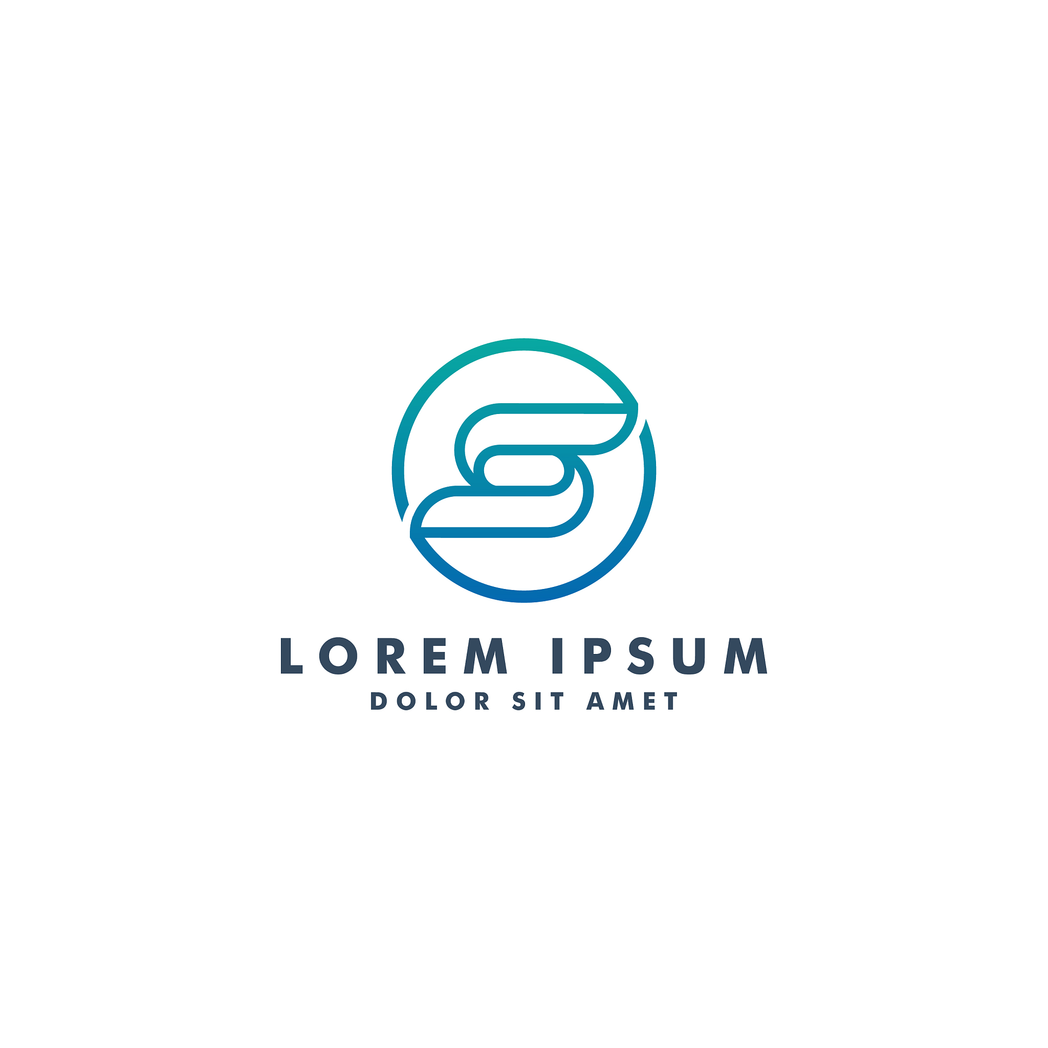 letter s logo icon design