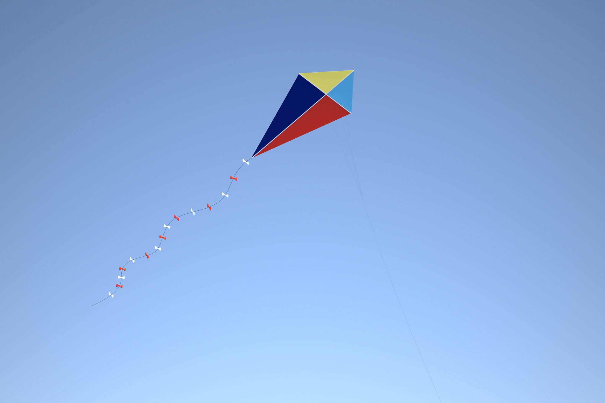 kite in the sky