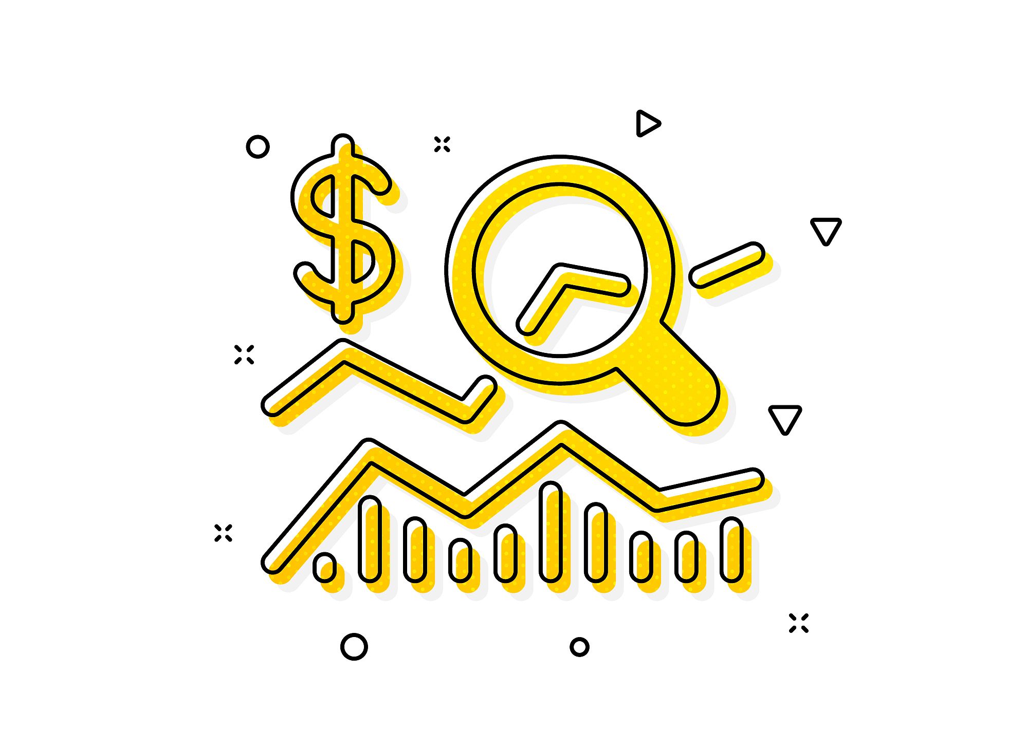 check investment icon business audit sign