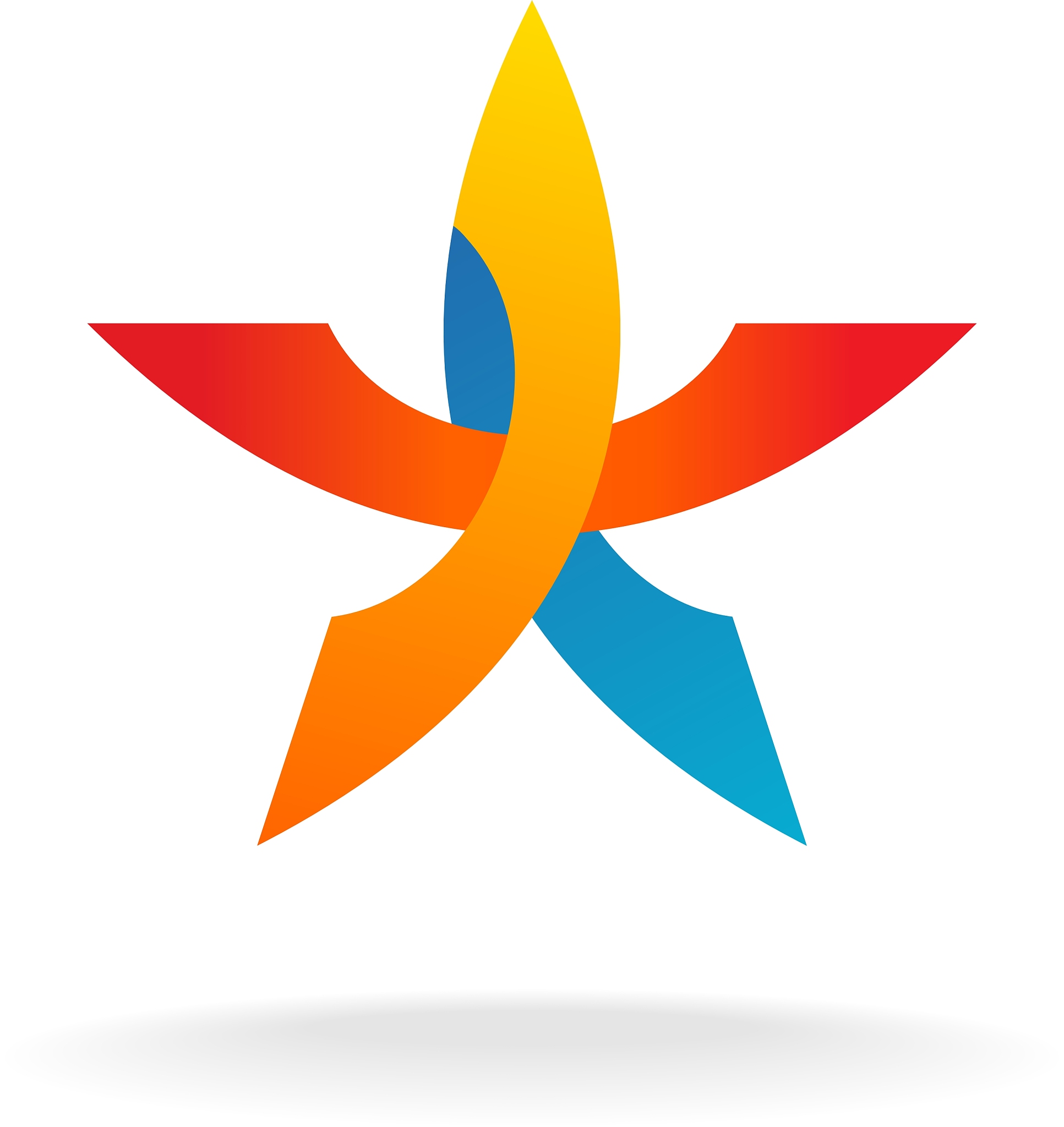 colorful star logo
