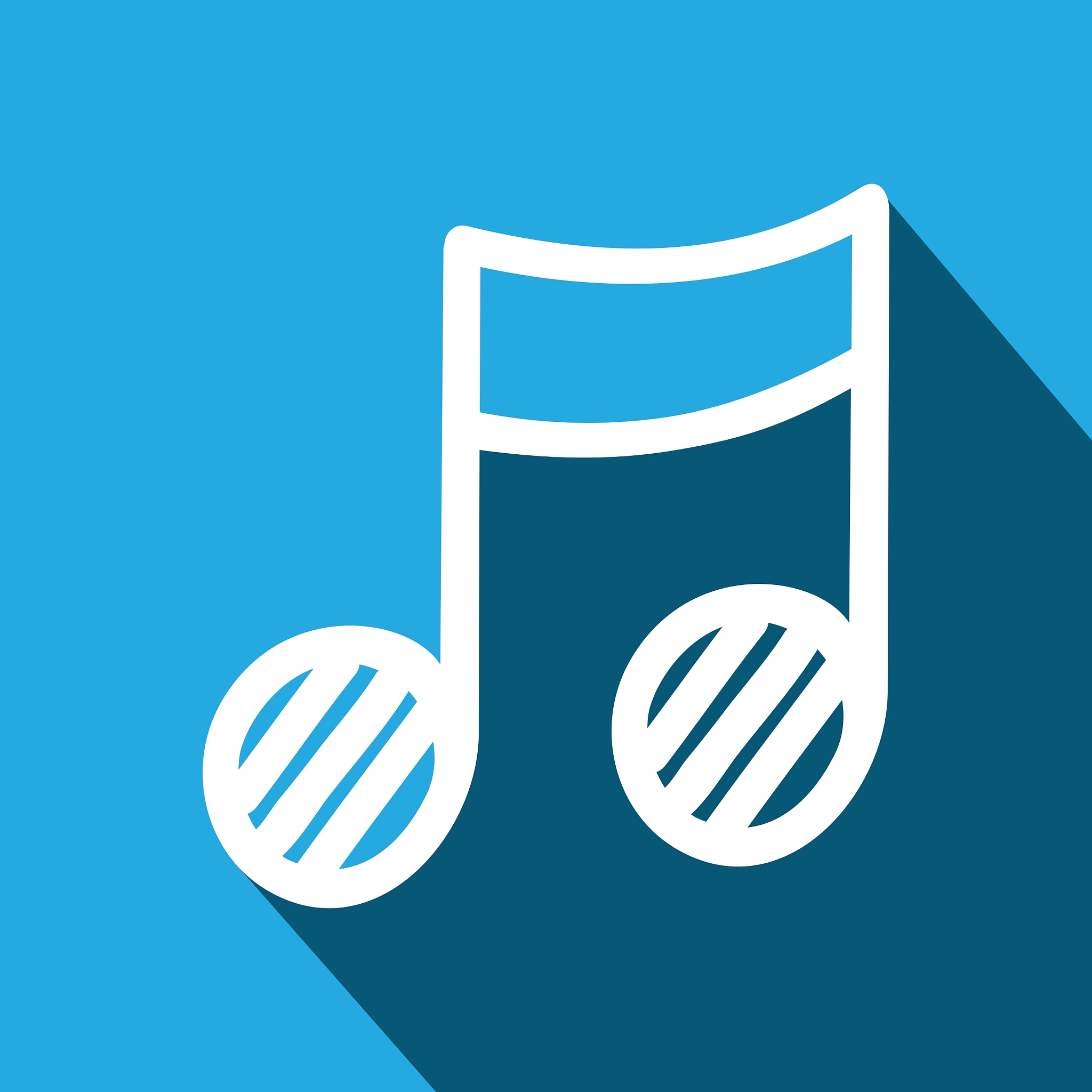 music note design