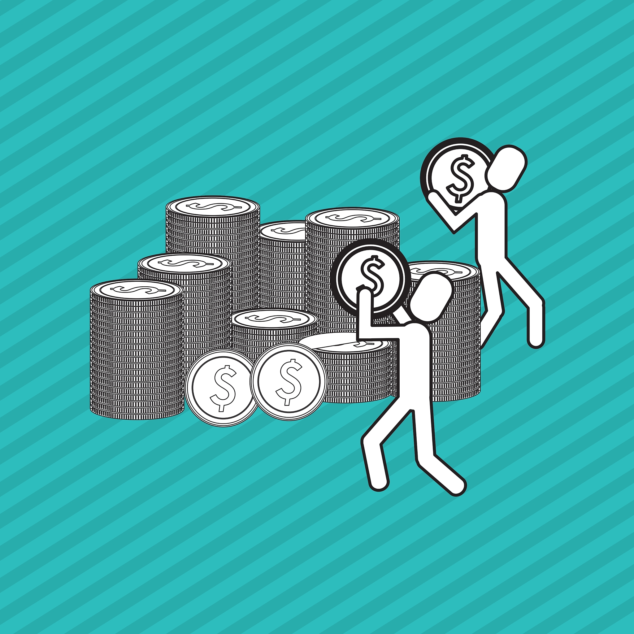 profit graphic design editable