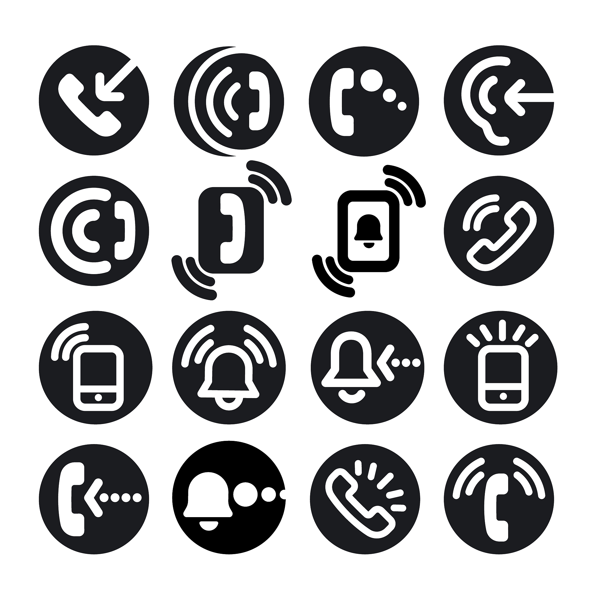 phone call icons