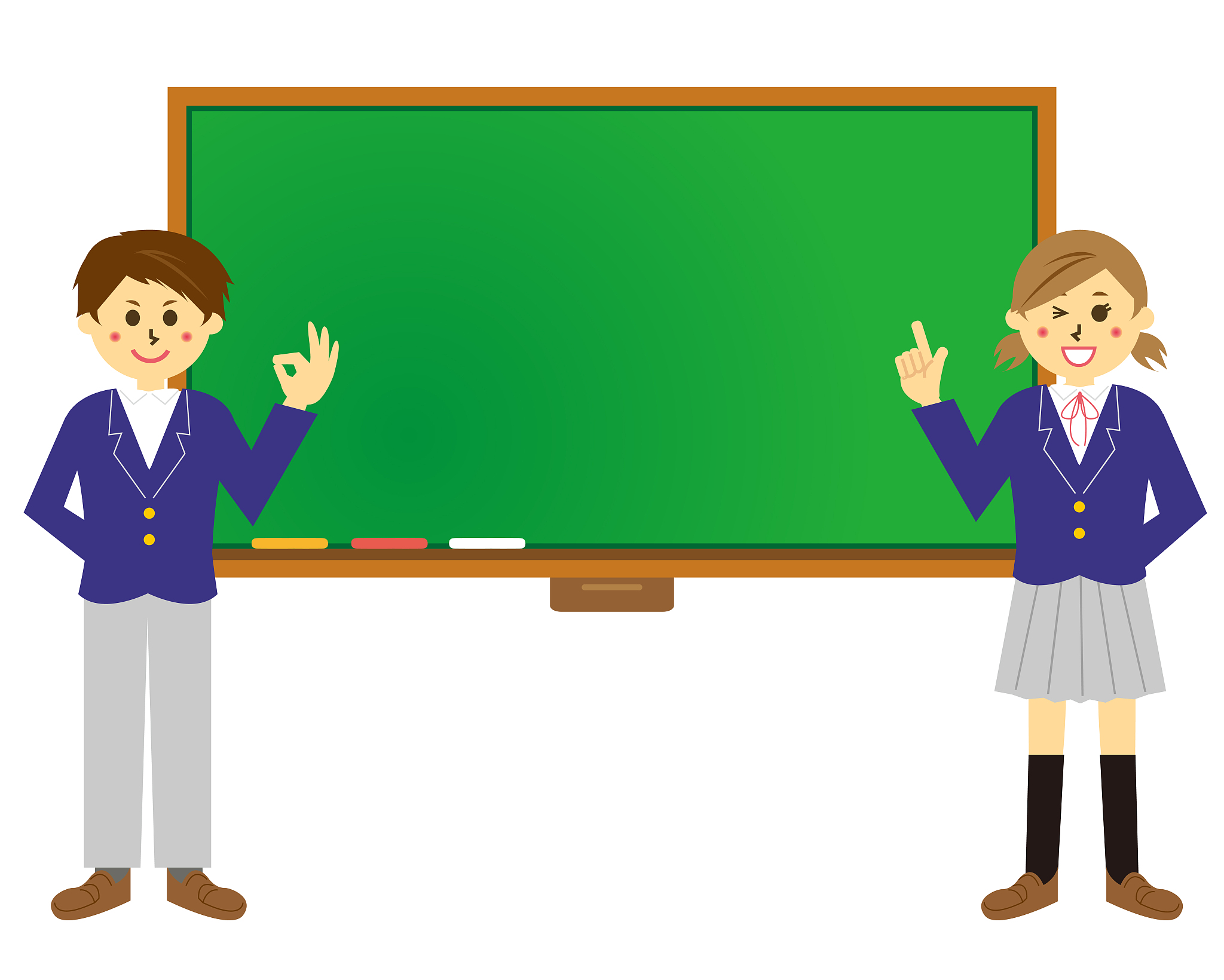 blackboard vector illustration . illustration of school classroo