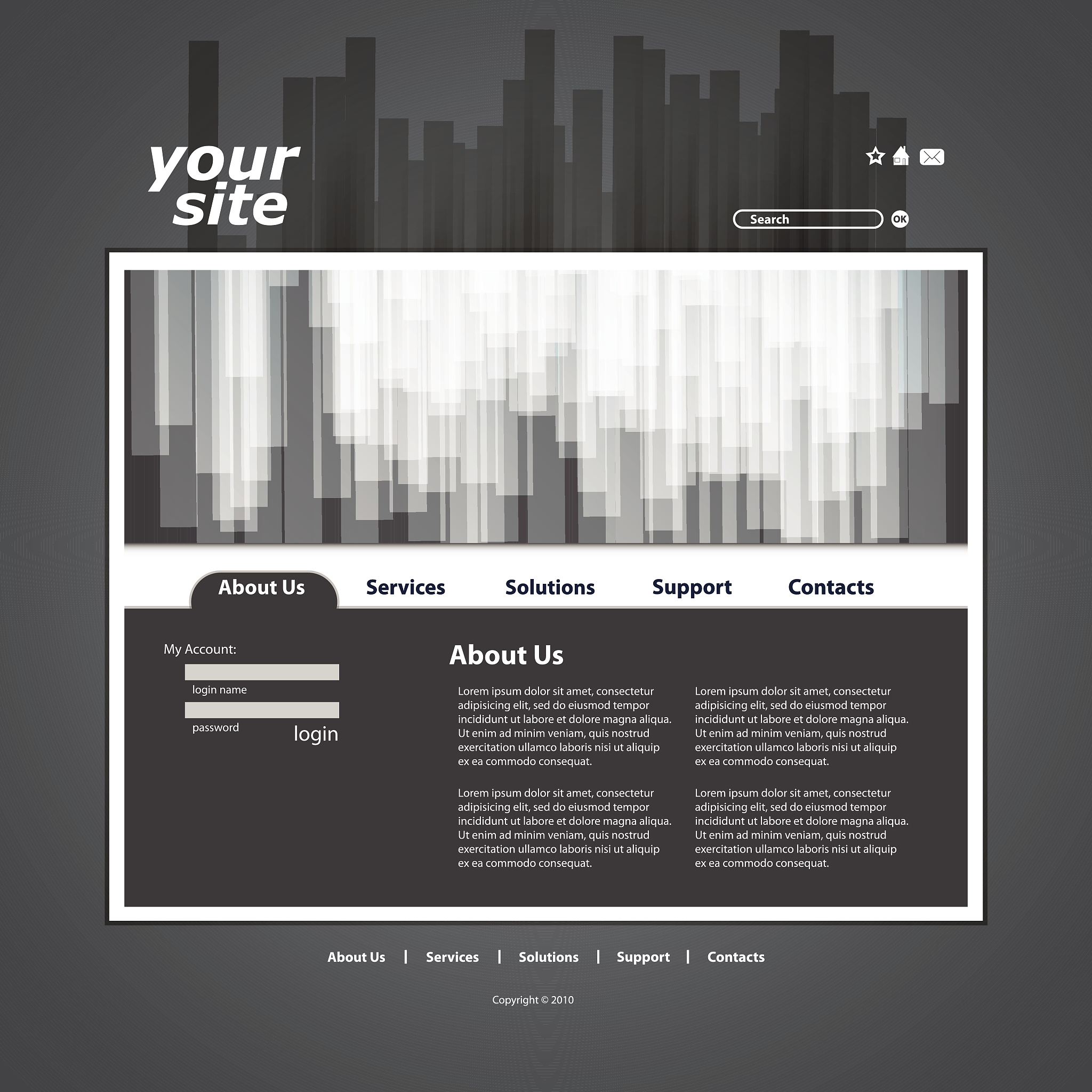 website template