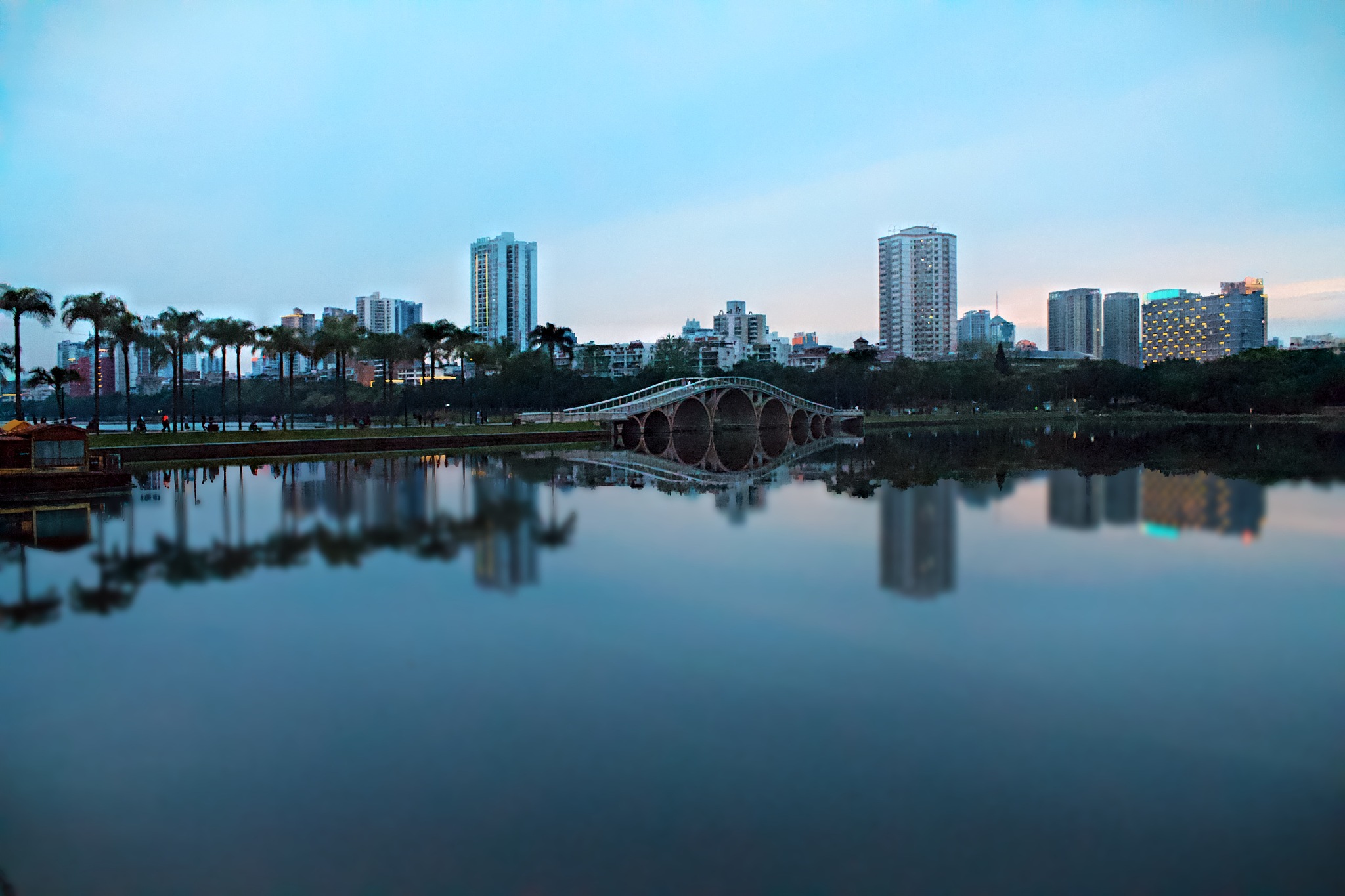 beautiful view in nanning - guangxi, china.