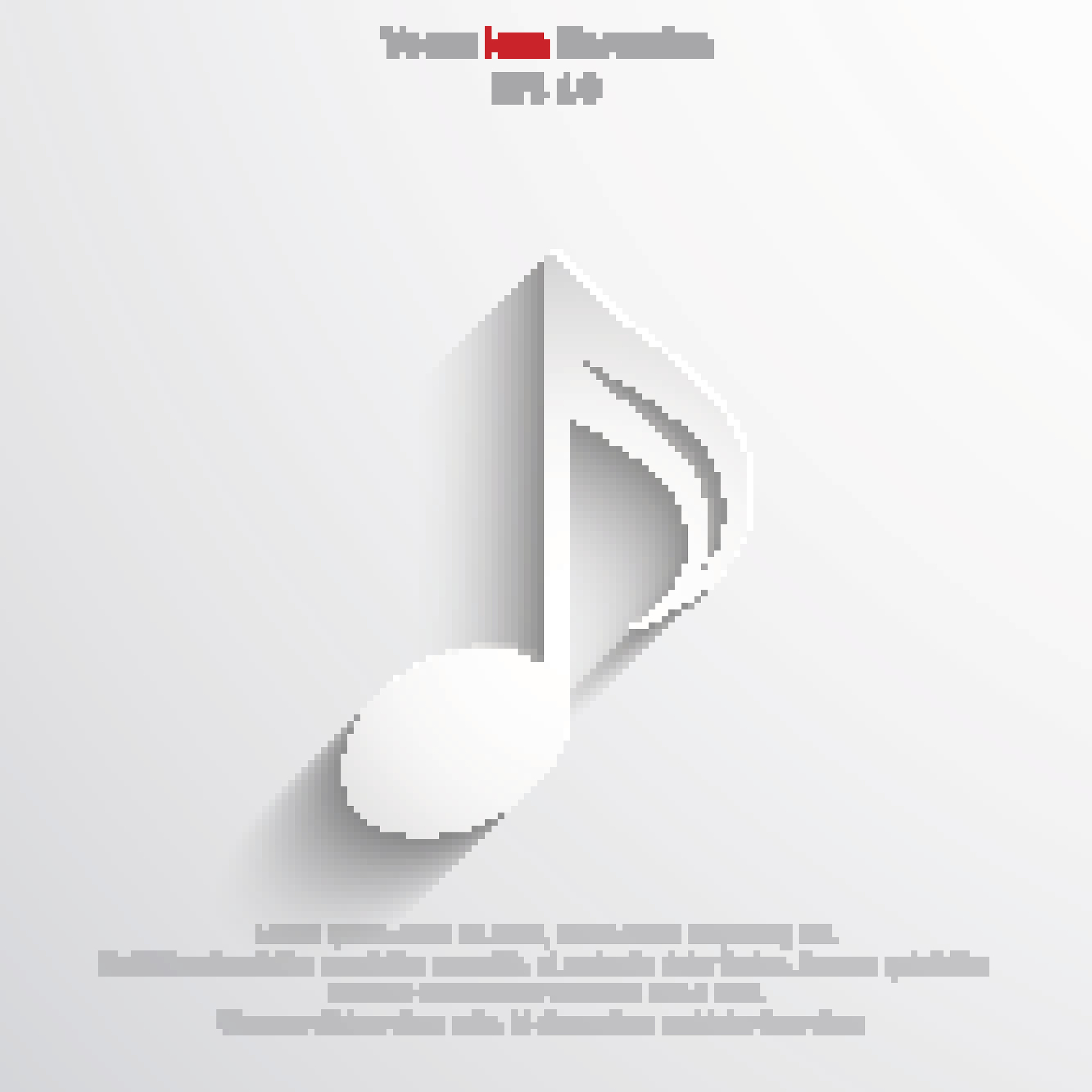 vector music note web icon.