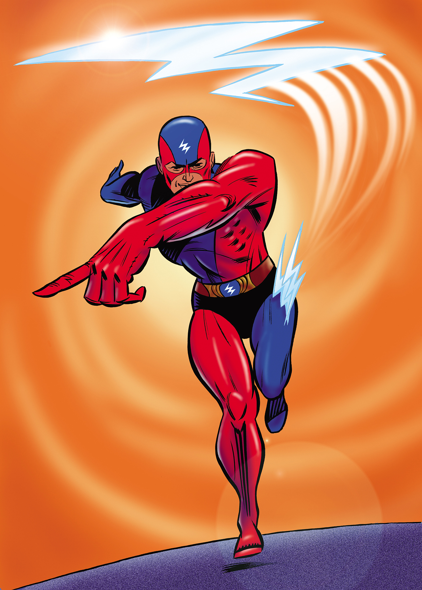 闪电侠来啦！速来围观