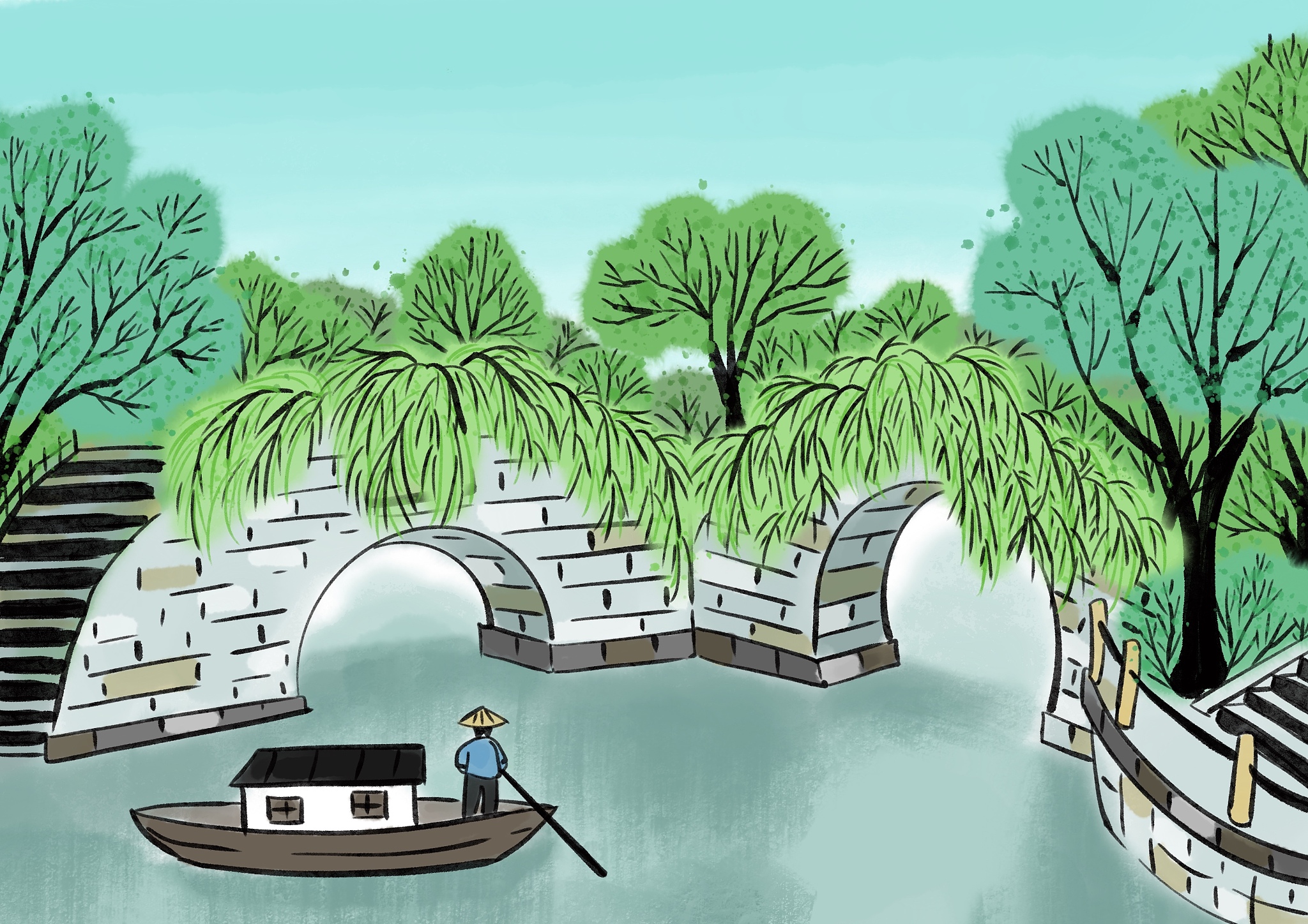 我是一名小学和初中的美术教师现需要写一些教学过程中每节课的教学反思这一课是岭南美术四年级下册第一单元第1课《小桥、流水、森林》教学目的是让学生能用合适的词语表达自己欣赏作品后的感受；通过聆听音乐感受画家优美的艺术风格体会艺术家倾尽感情的创作历程；感受艺术作品的美提高审美情趣；热爱大自然培养爱护环境的良好意识。教学重点是通过欣赏不同的风景画作品感受画家艺术创作的过程体验优美的艺术情趣传递个人情感；学