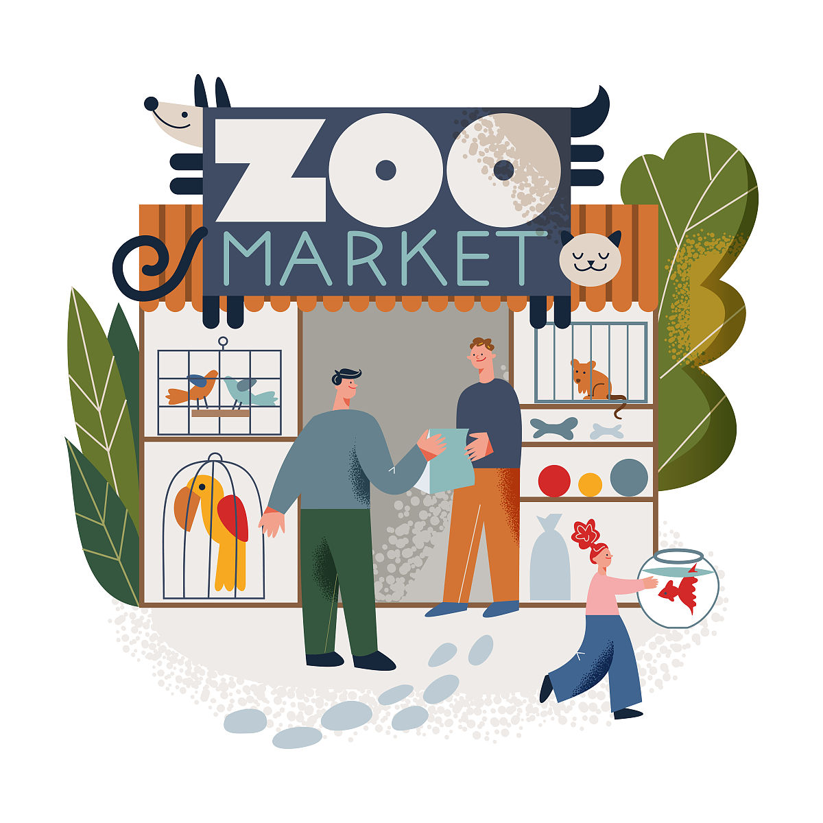 萌宠主题店名推荐：可爱宠物馆起名灵感