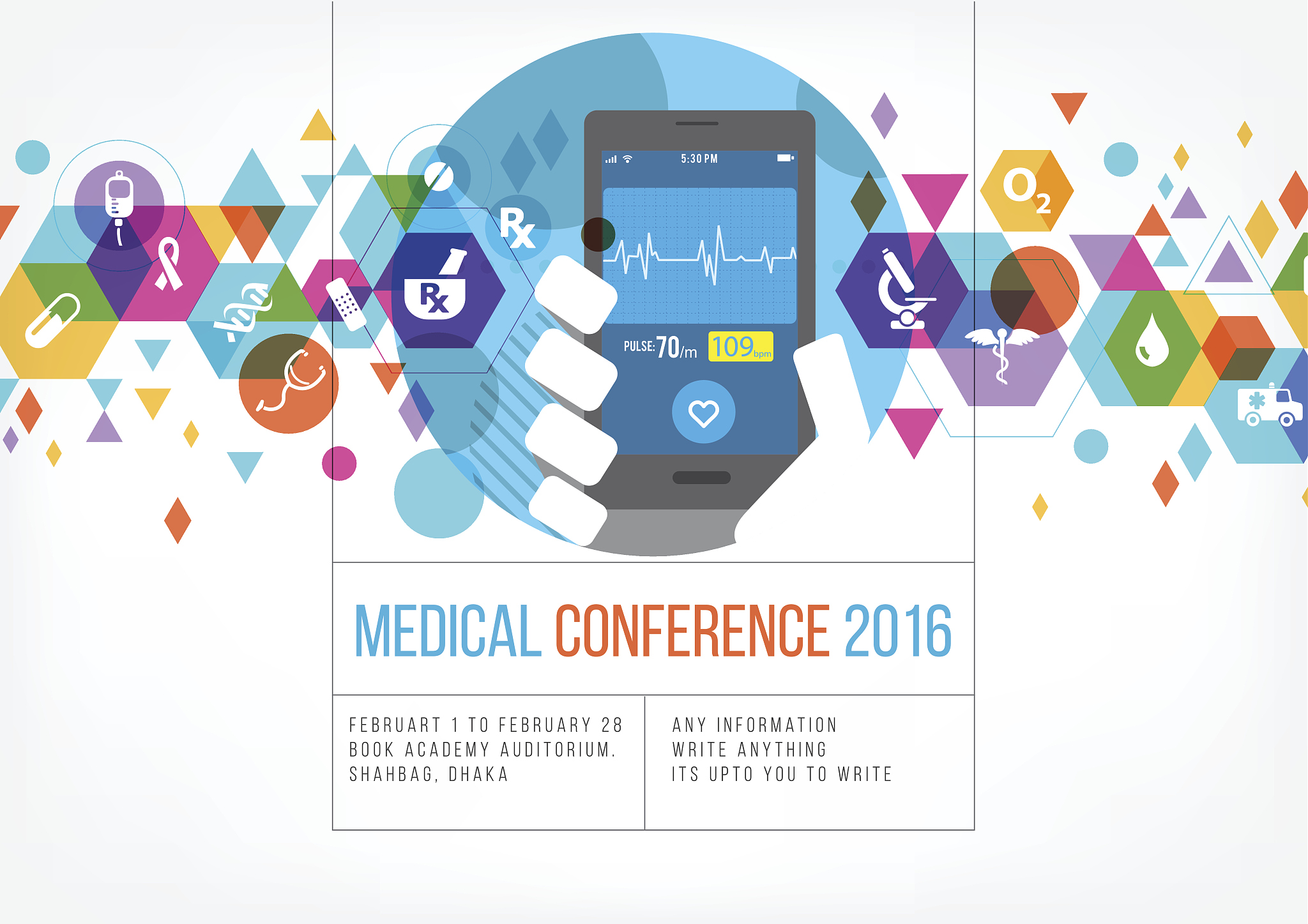 medical technology event branding