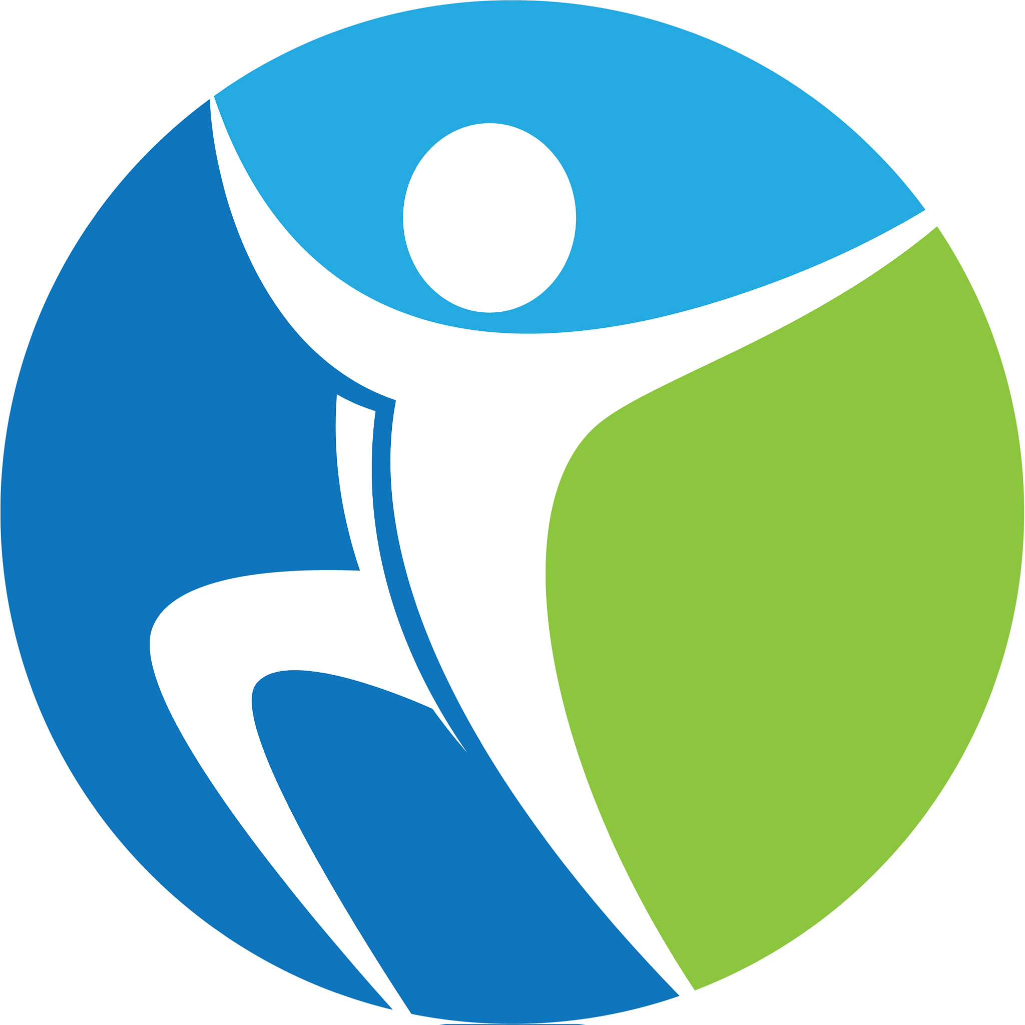 wellness logo template icon