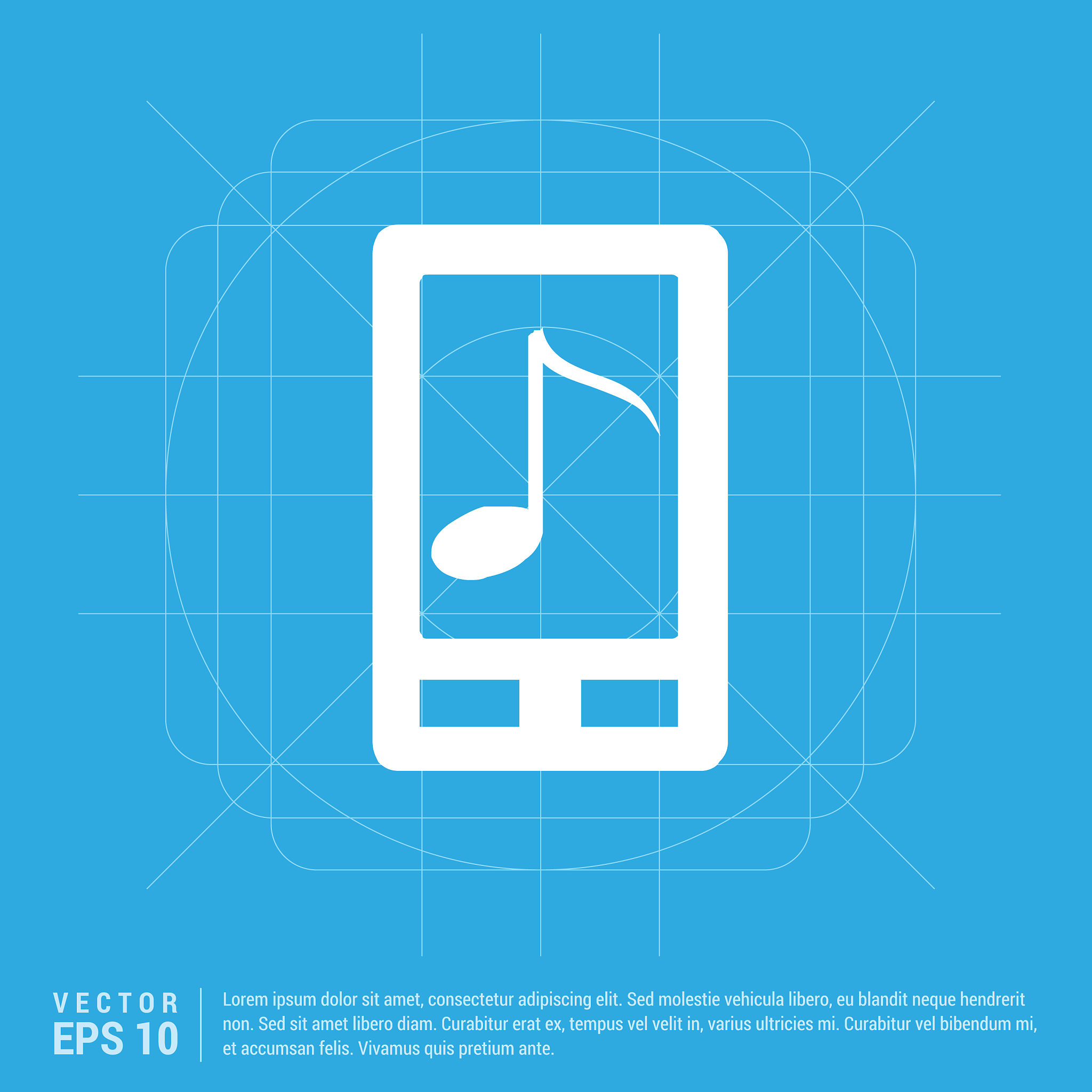 mobile mp3 icon