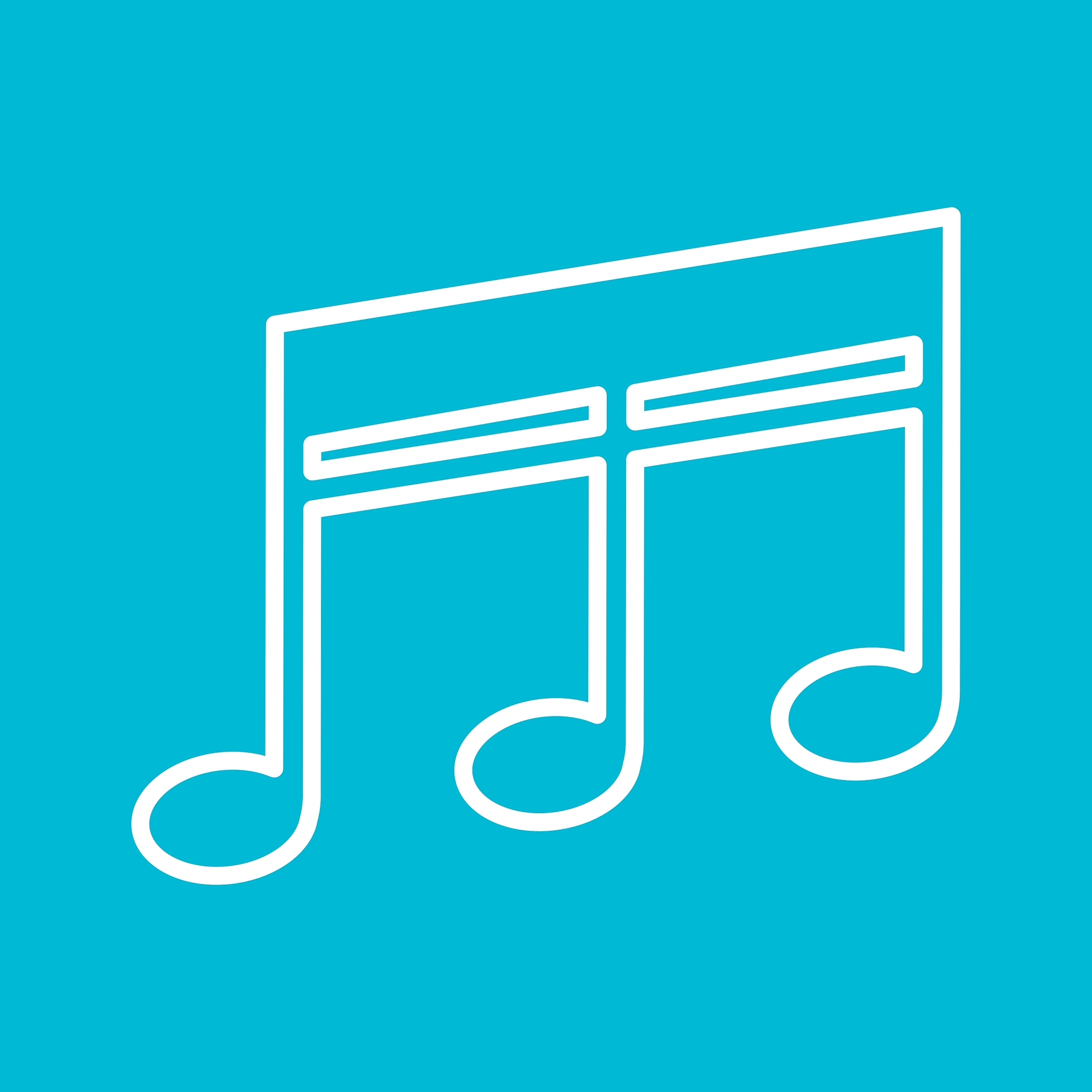 music note design