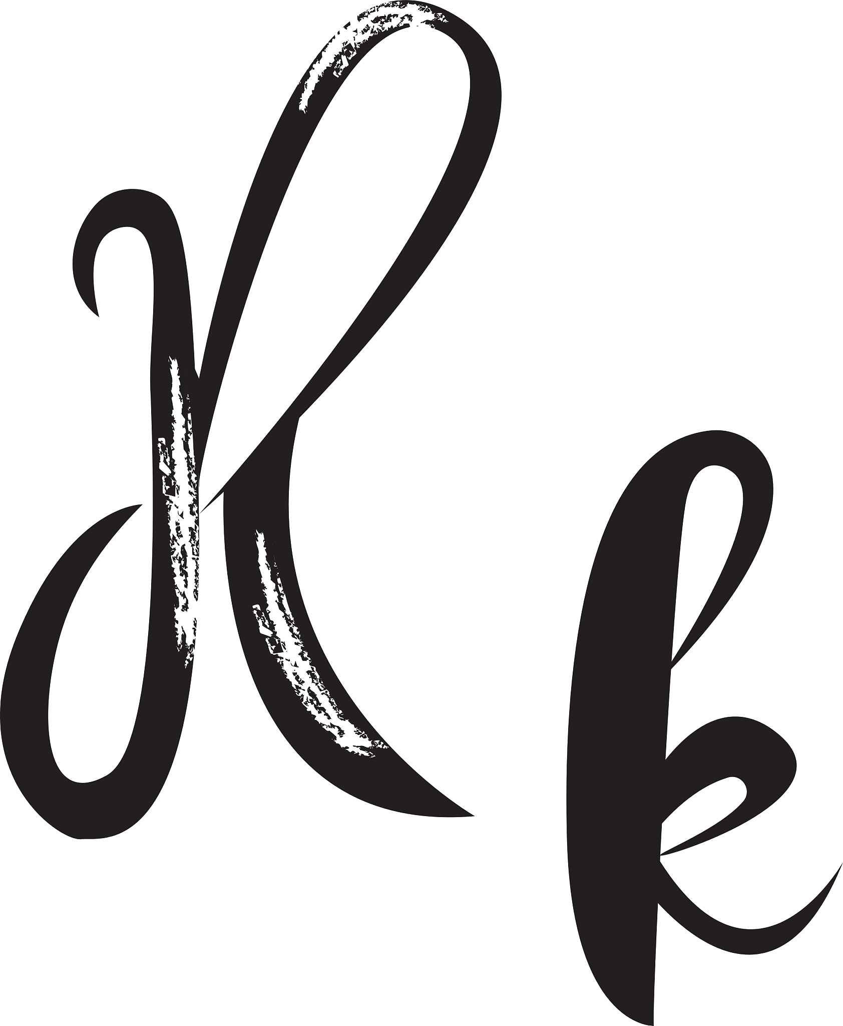letter alphabet calligraphy handwritten