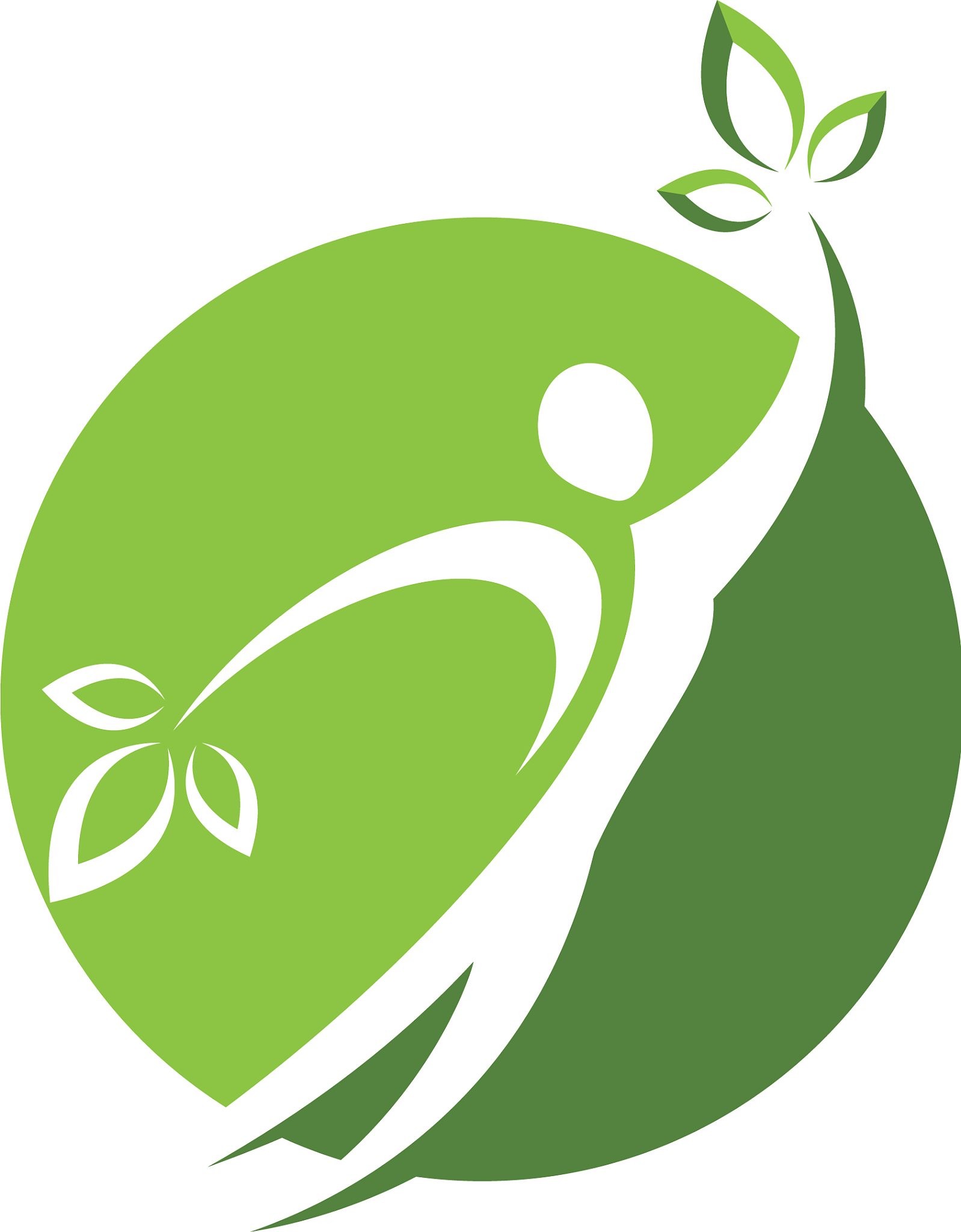human character logo sign