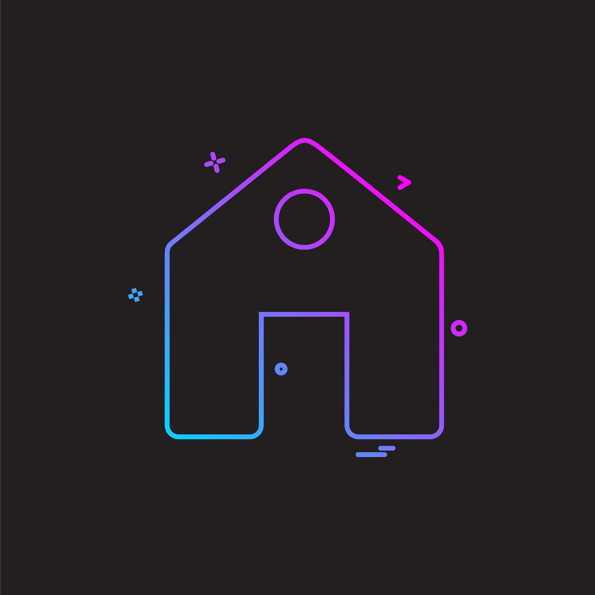 home icon design