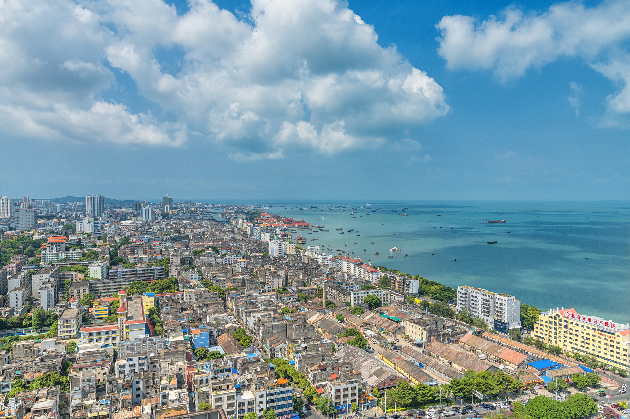 广西北海市银海区各个乡镇人口对比？