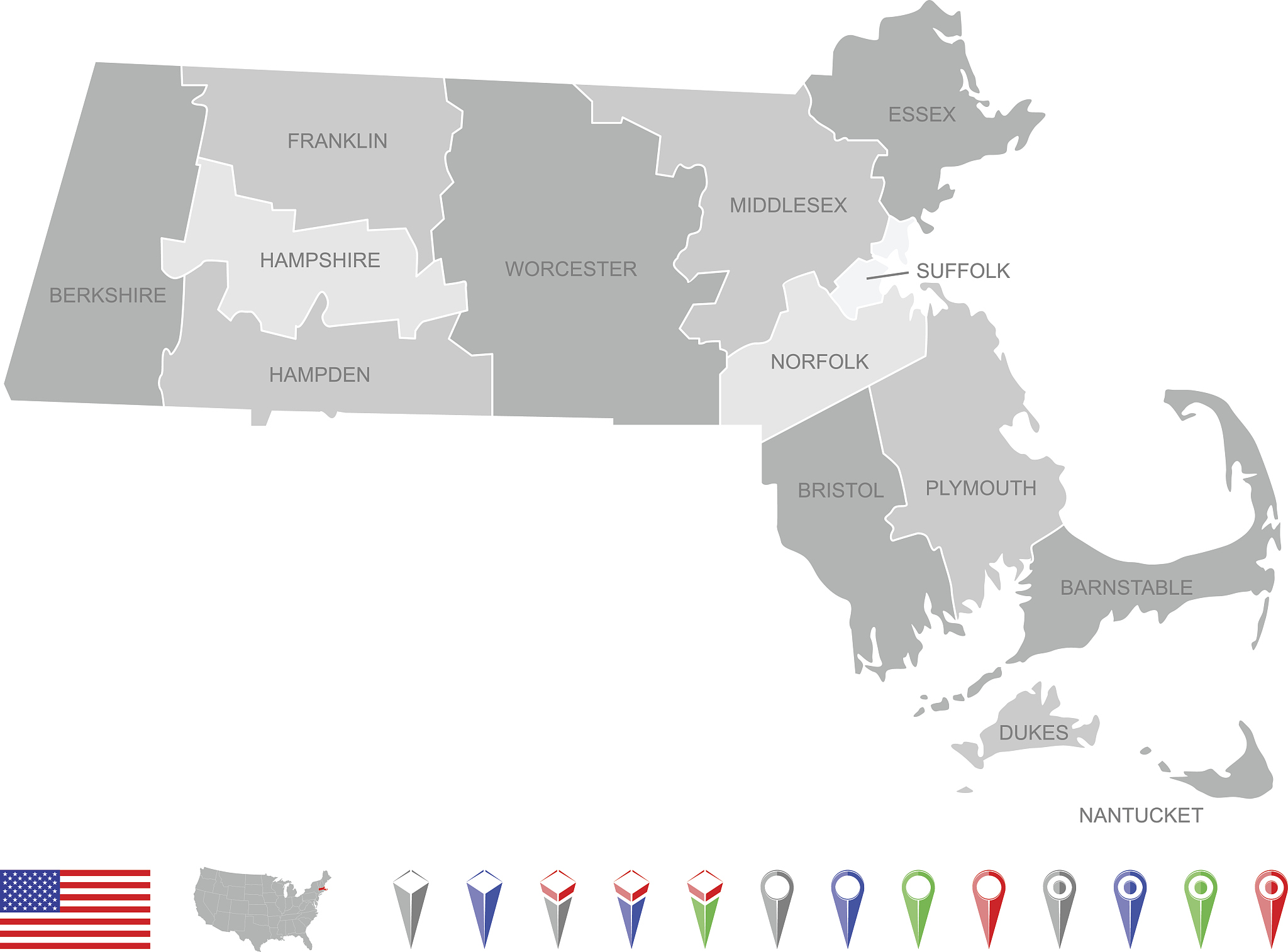 map of massachusetts