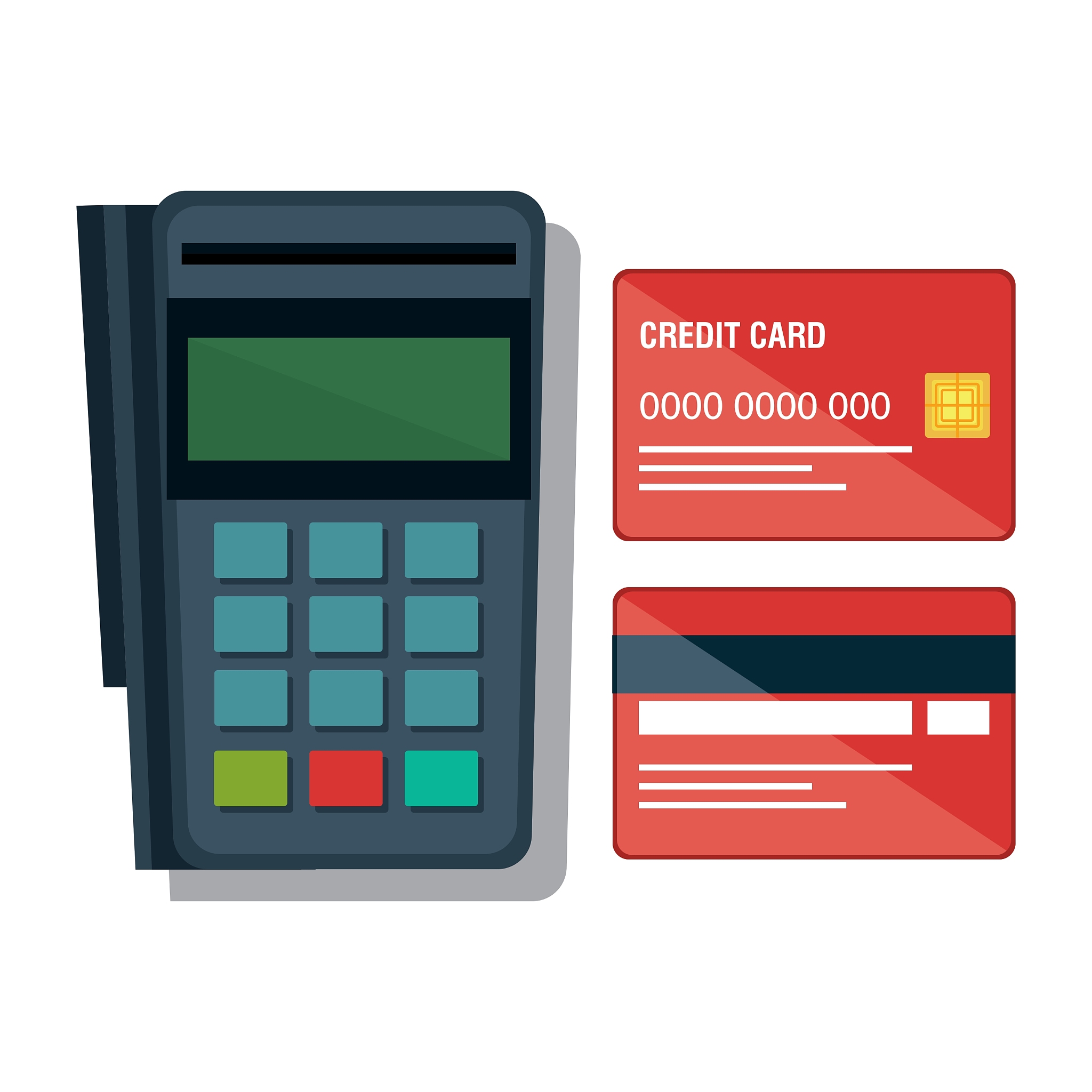 voucher machine isolated icon