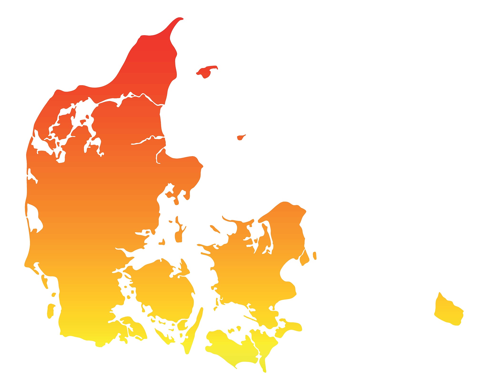 map of denmark