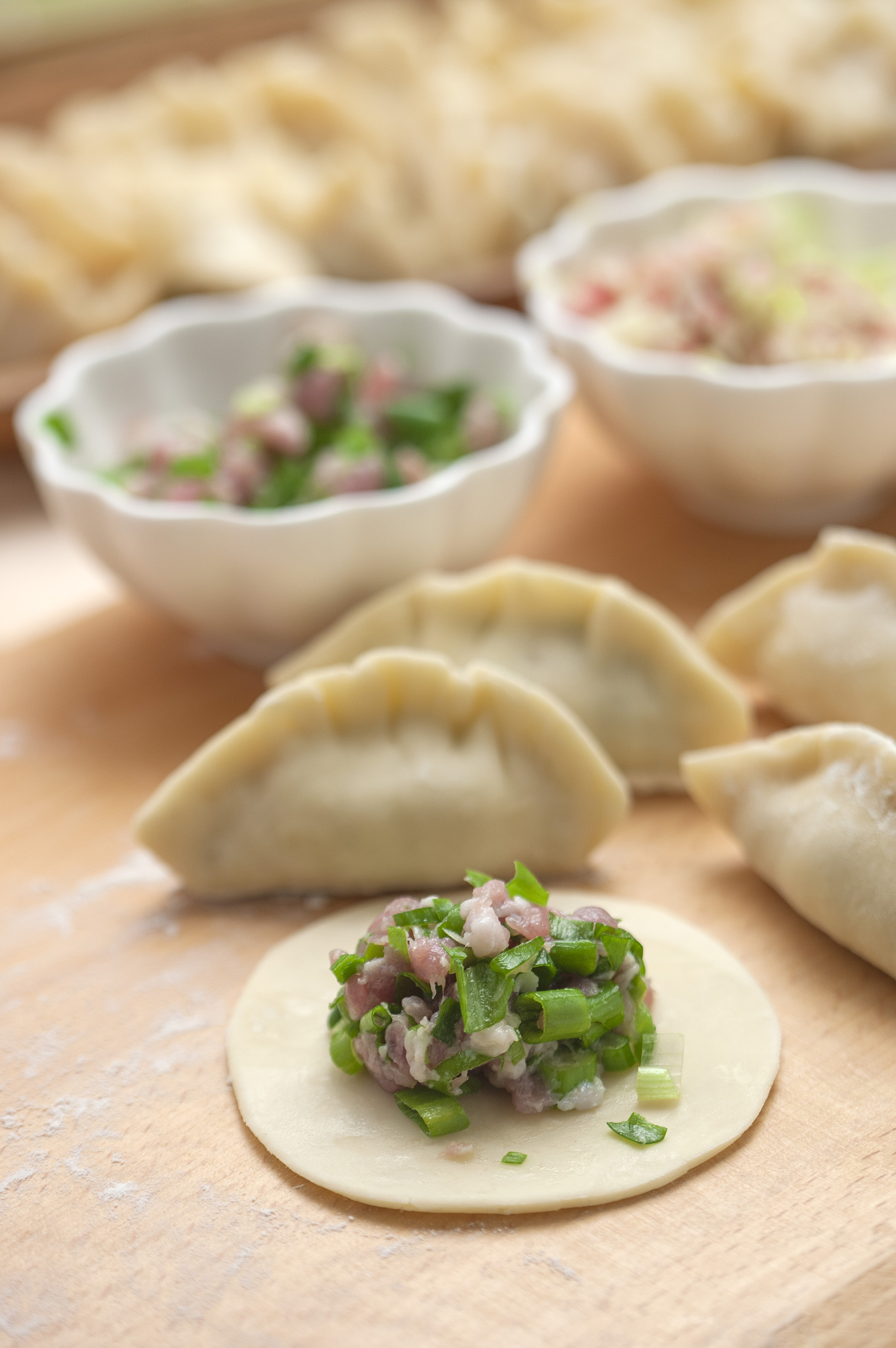 请650字的博客文章主题是：鲅鱼饺子馅的调制方法