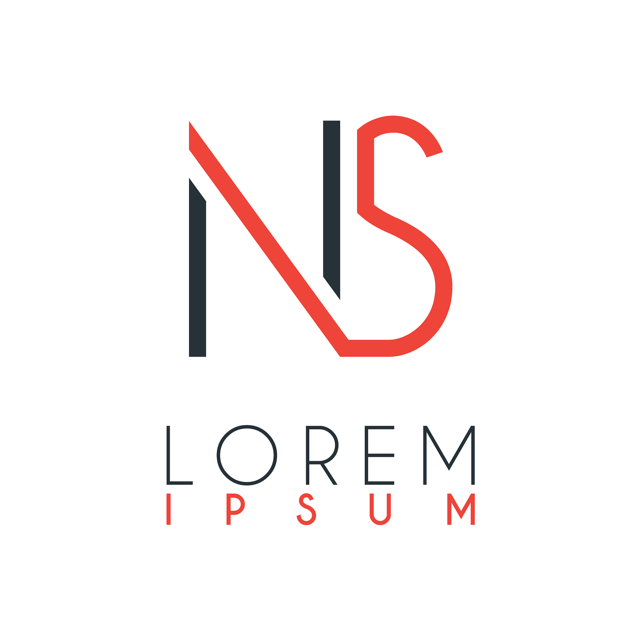 the logo between letter n and letter s or ns